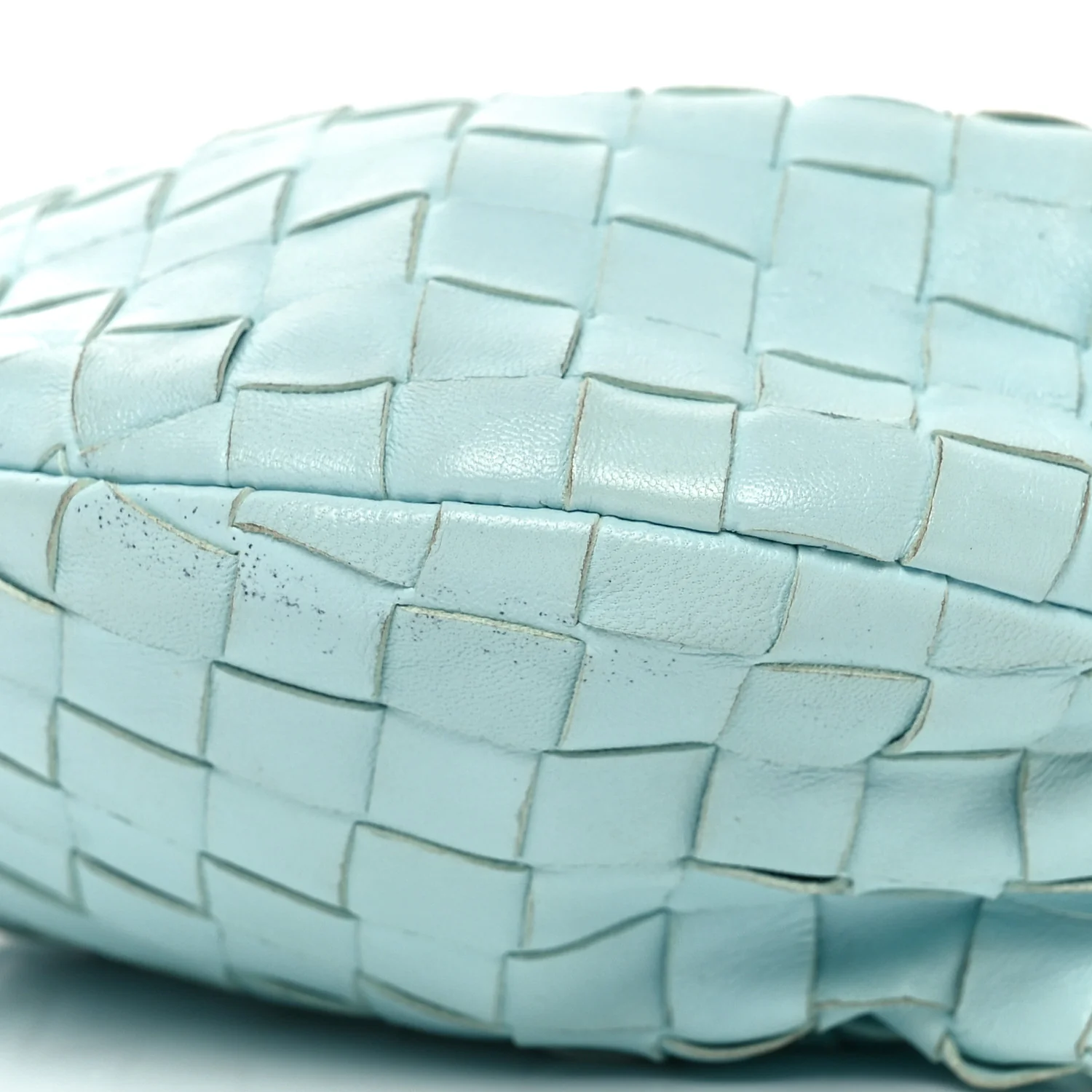 Nappa Intrecciato Mini Jodie Pale Blue - Image 11