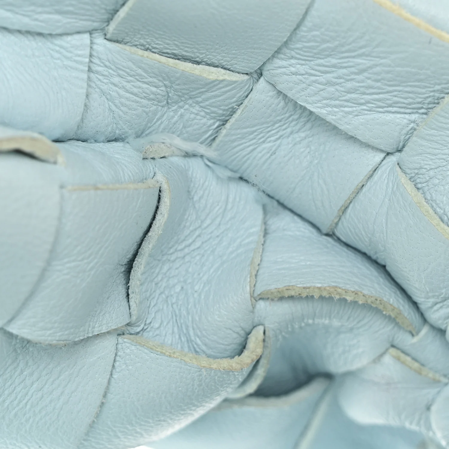 Nappa Intrecciato Mini Jodie Pale Blue - Image 12