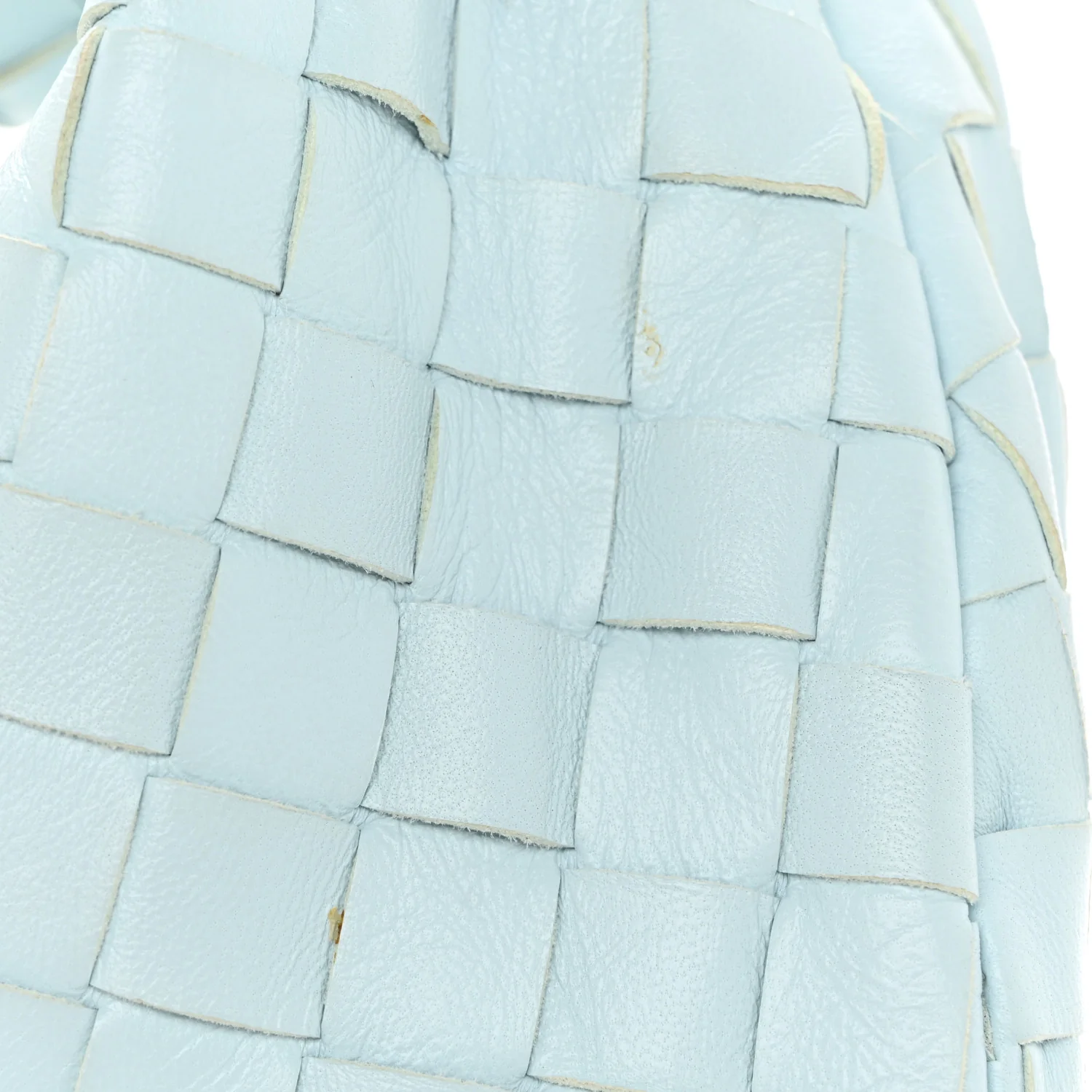 Nappa Intrecciato Mini Jodie Pale Blue - Image 13