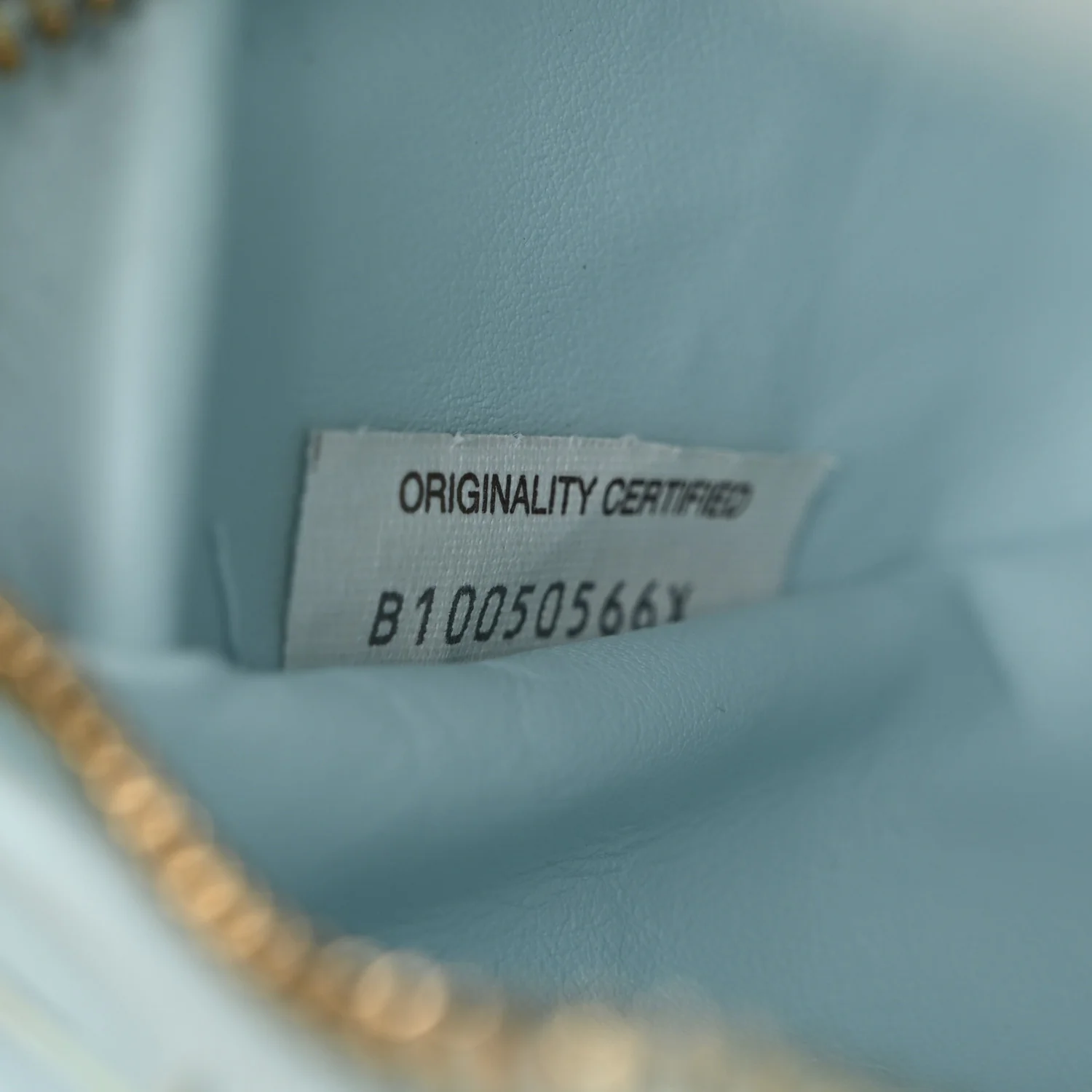 Nappa Intrecciato Mini Jodie Pale Blue - Image 7