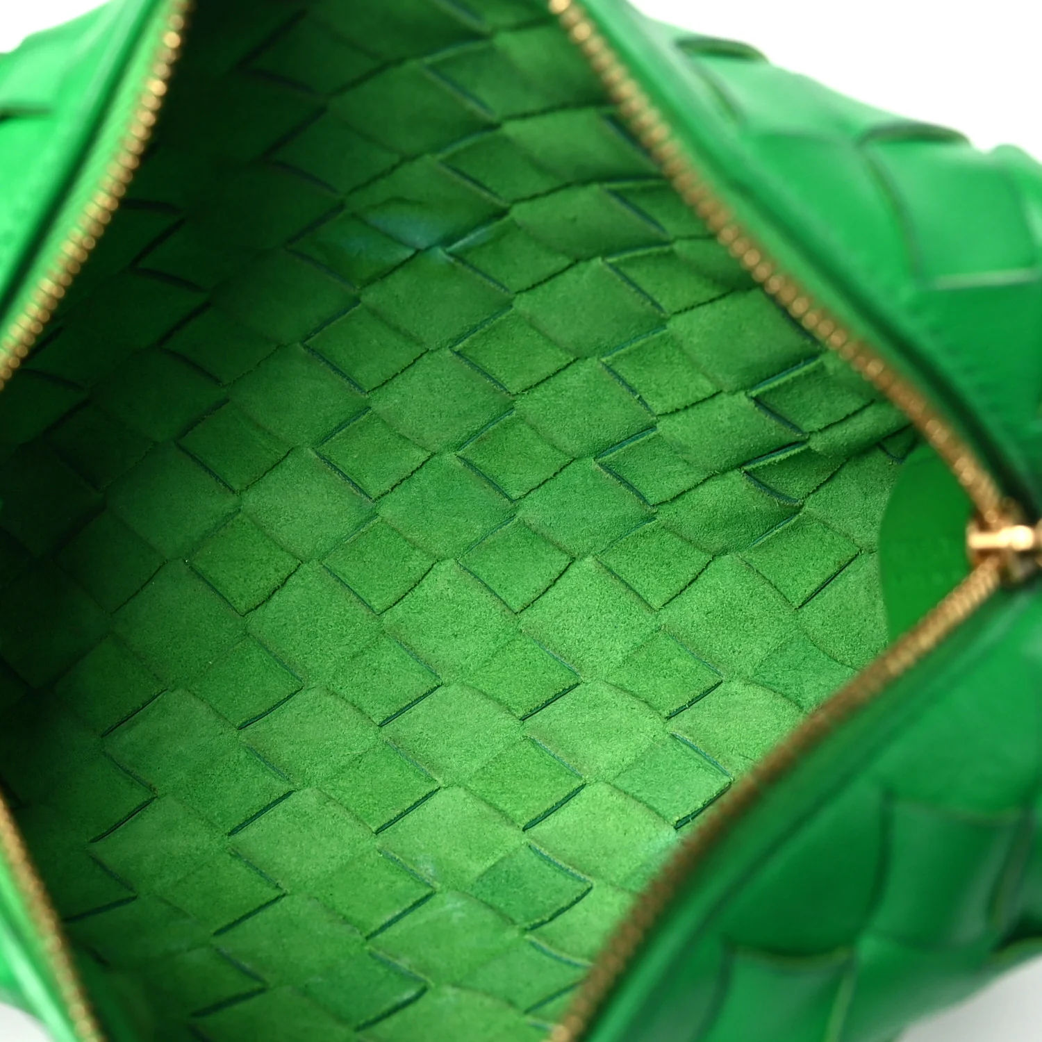 Nappa Intrecciato Mini Loop Camera Bag Parakeet - Image 5