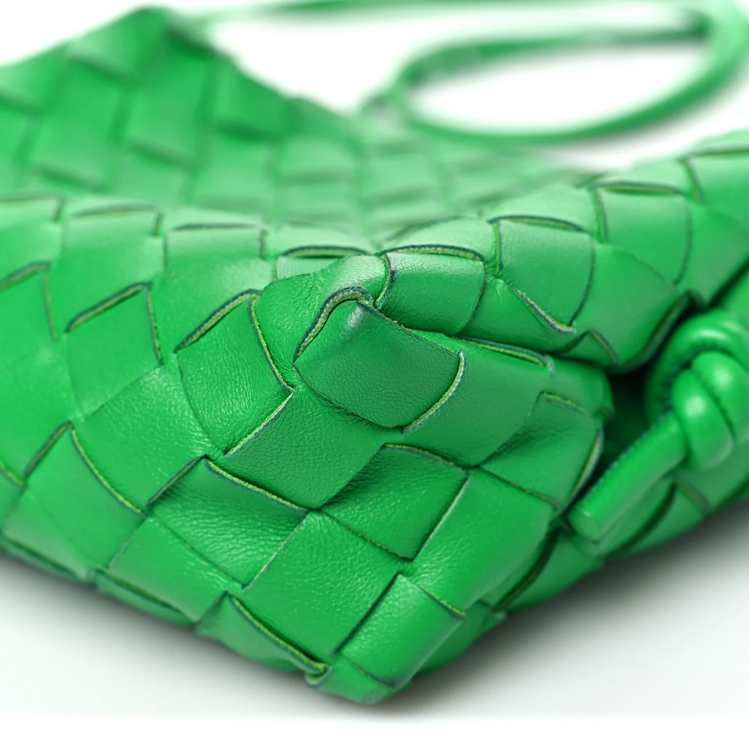 Nappa Intrecciato Mini Loop Camera Bag Parakeet - Image 9