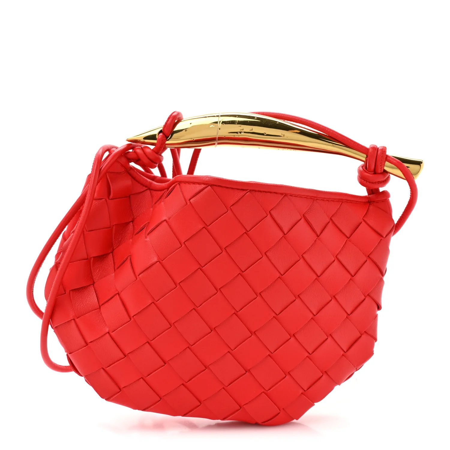 Nappa Intrecciato Mini Sardine Bag Vernis