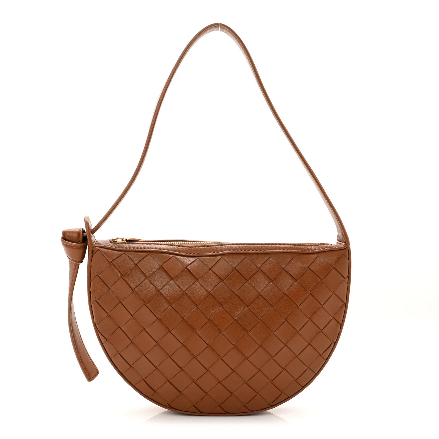 Nappa Intrecciato Mini Sunrise Wood