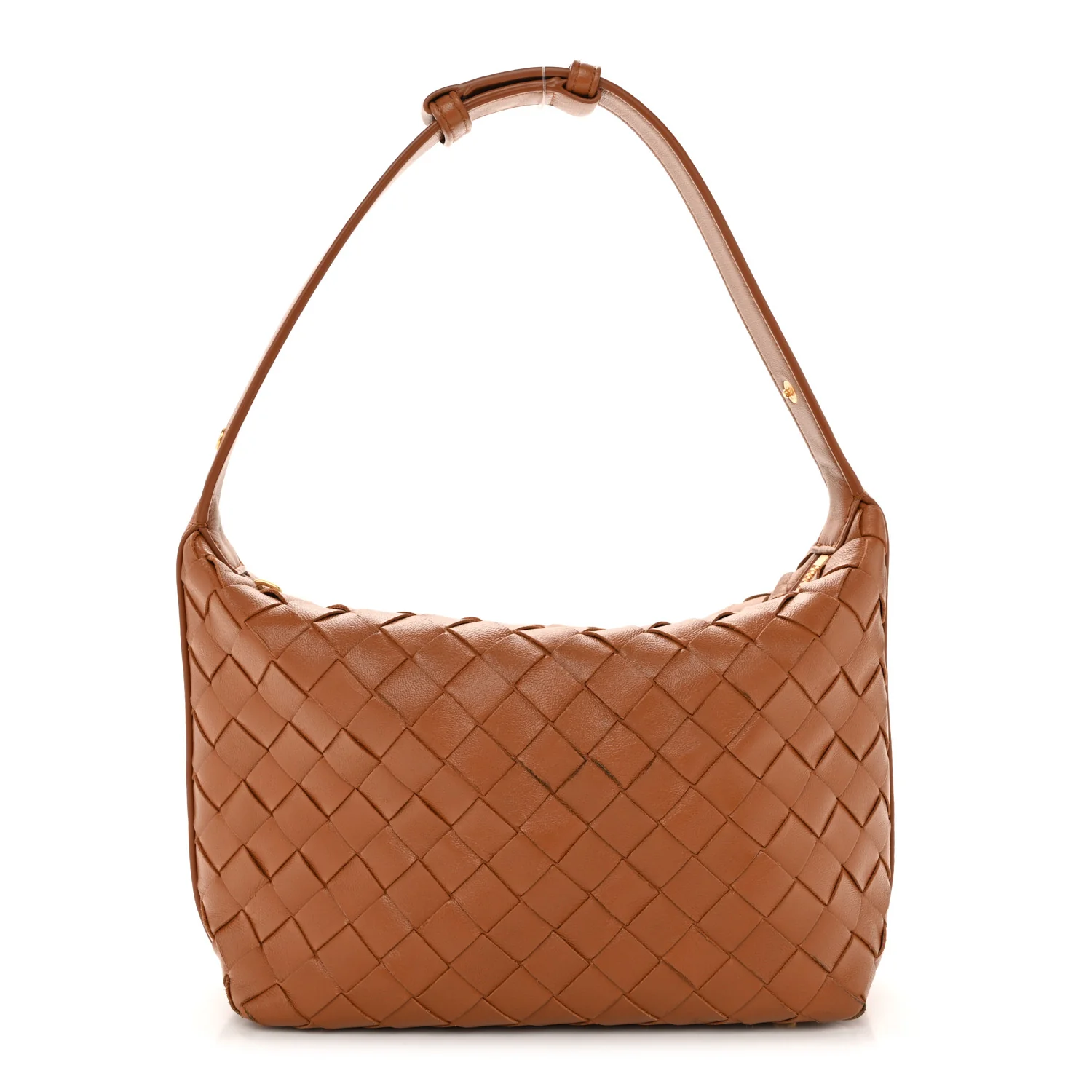 Nappa Intrecciato Mini Wallace Wood