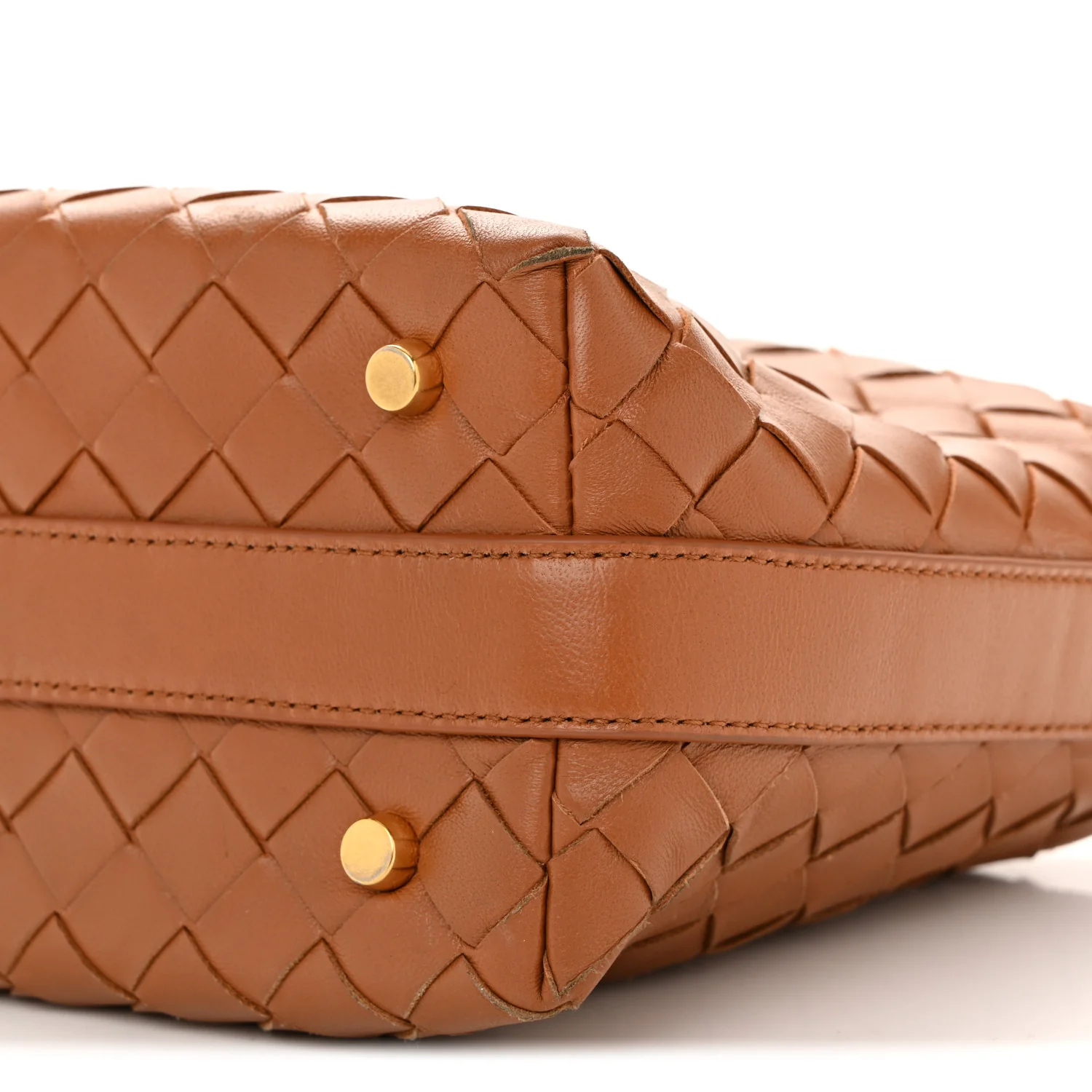 Nappa Intrecciato Mini Wallace Wood - Image 10
