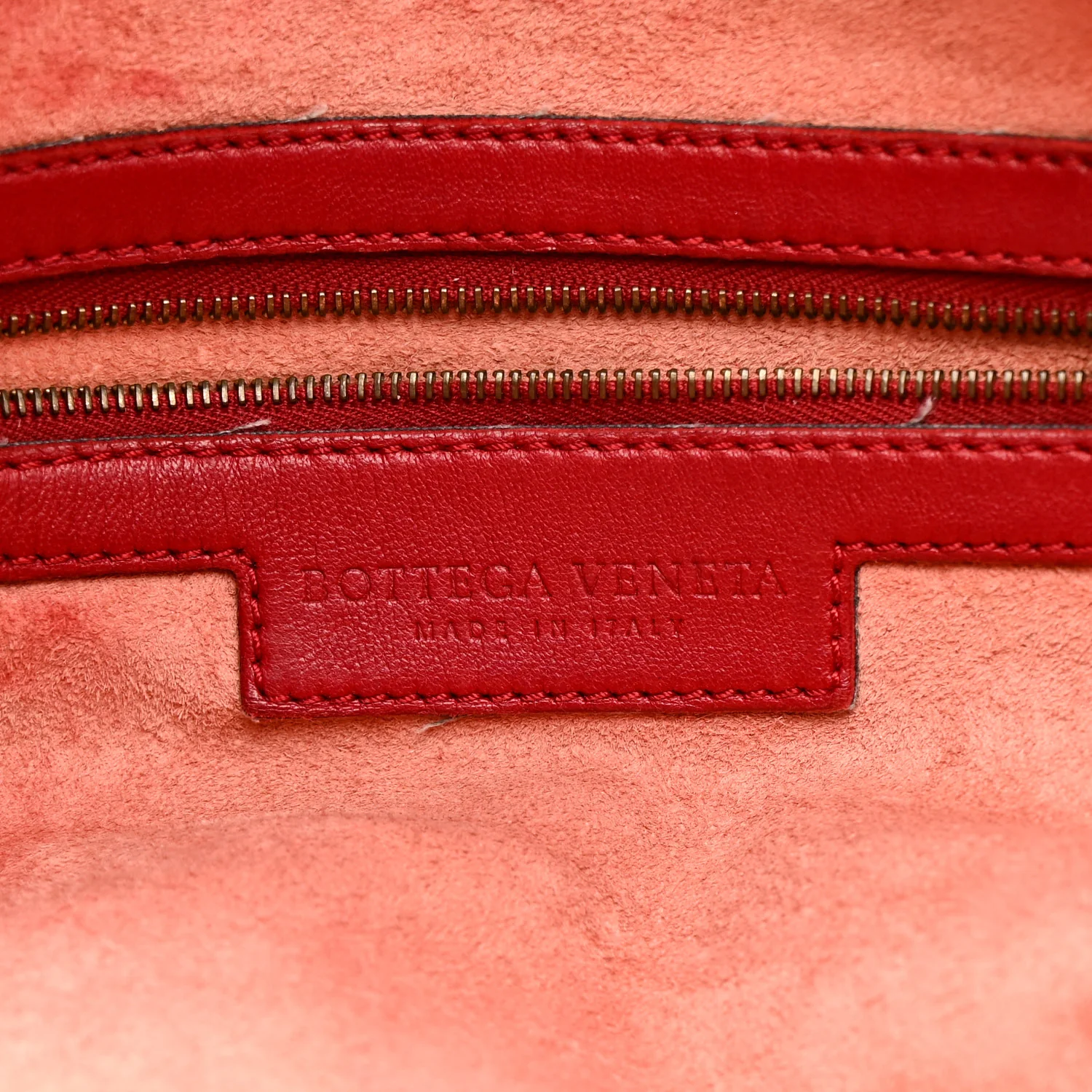 Nappa Intrecciato Montaigne Bag Red - Image 7