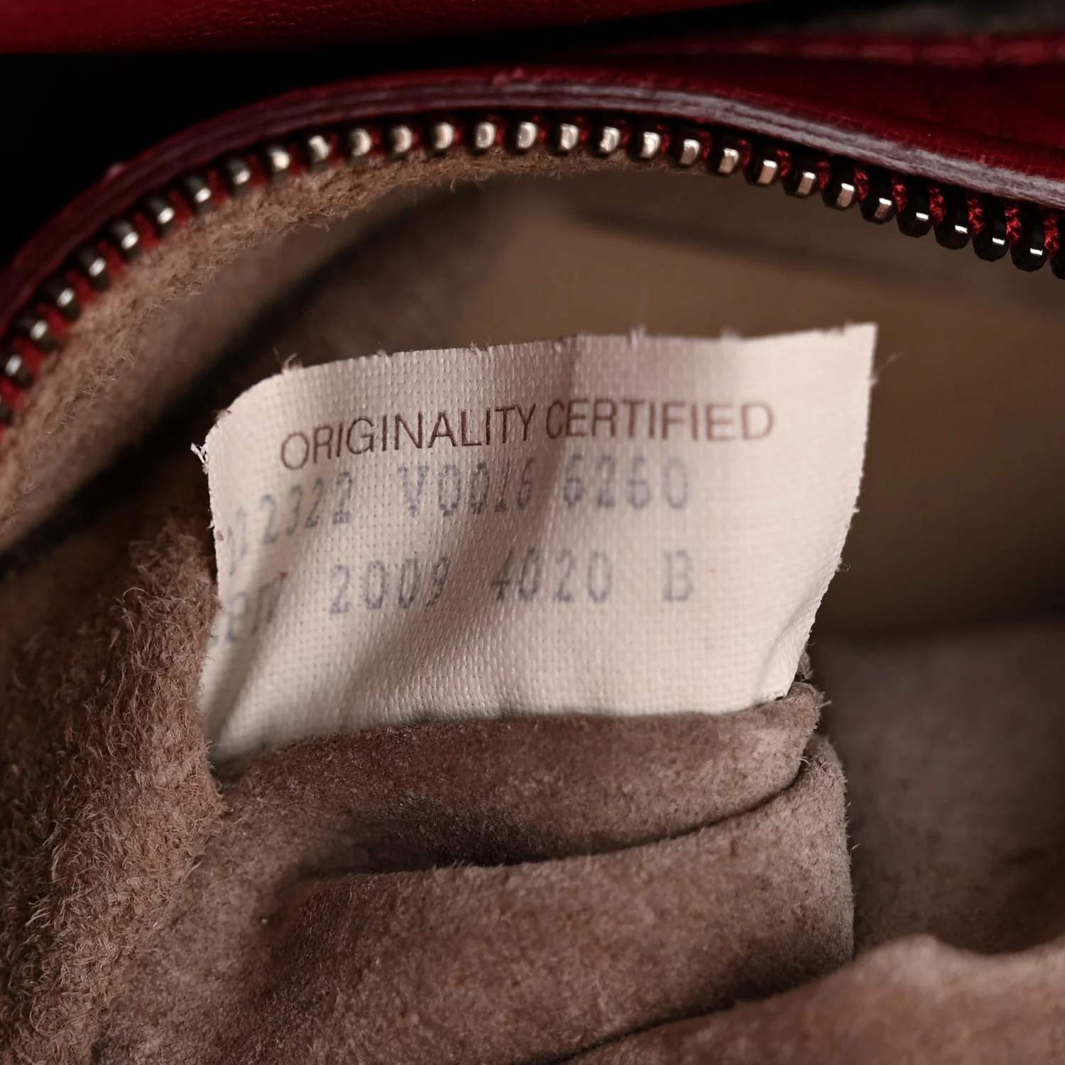 Nappa Intrecciato Parachute Bag Cassis - Image 7