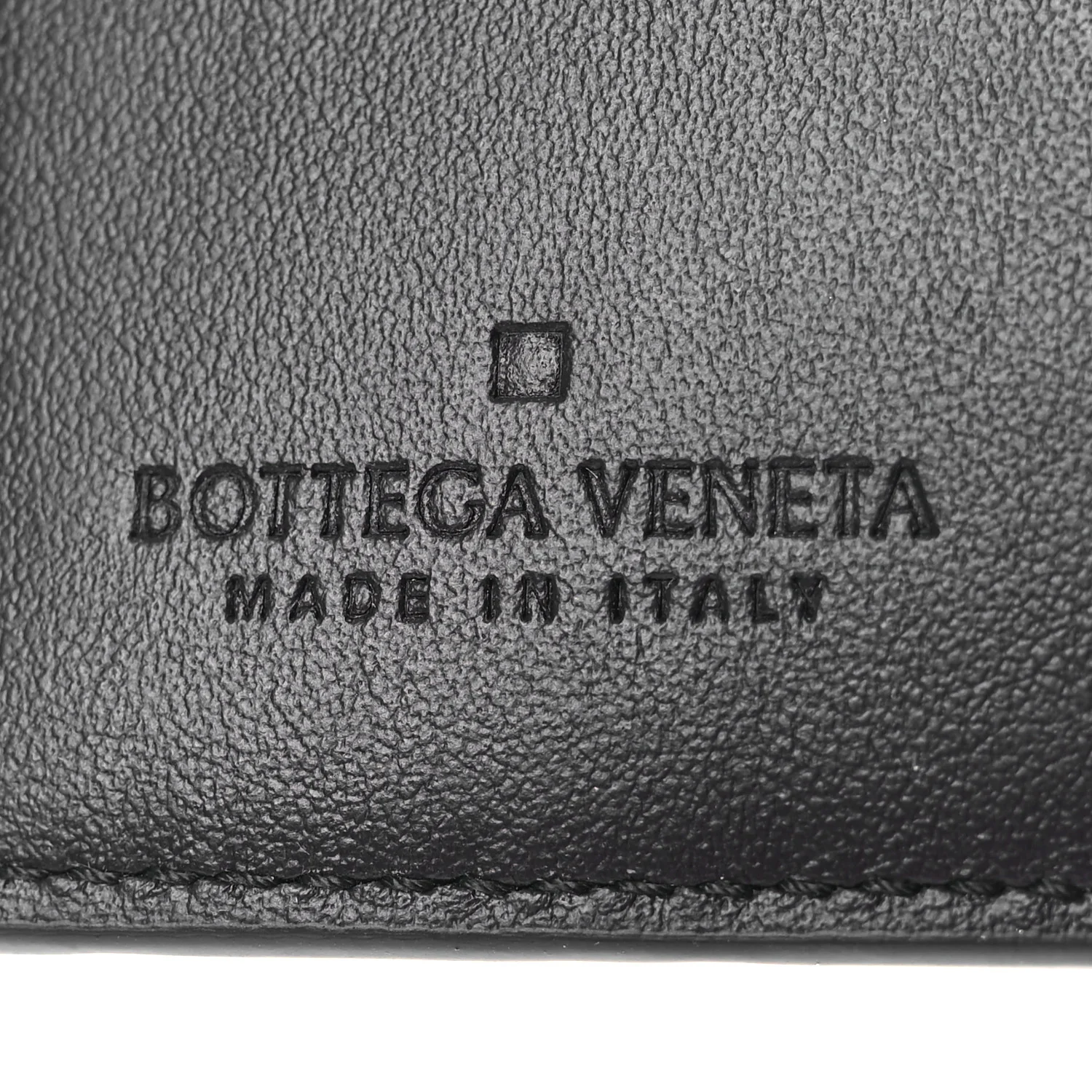 Nappa Intrecciato Passport Case Black - Image 6