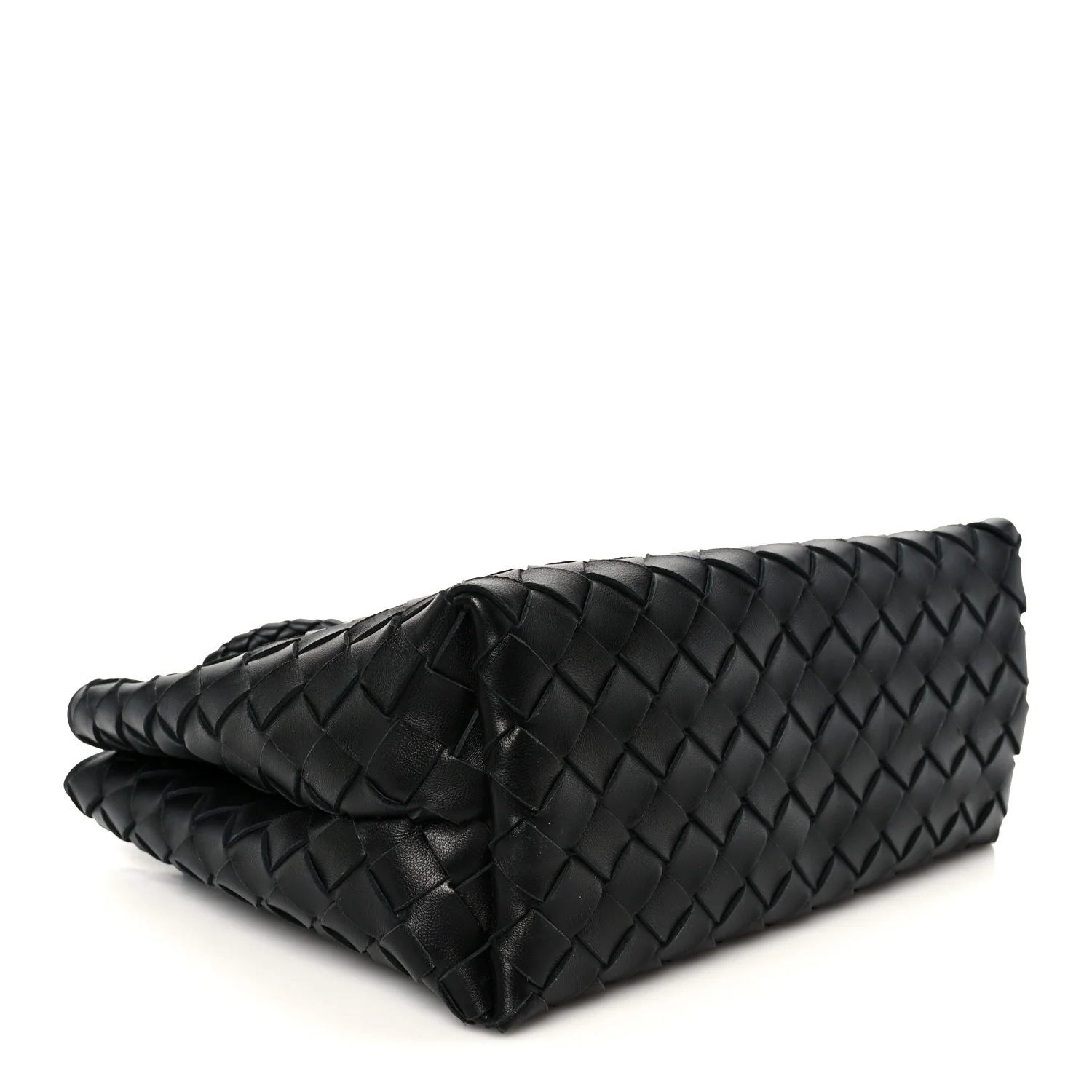 Nappa Intrecciato Small Andiamo Shoulder Bag Black - Image 4