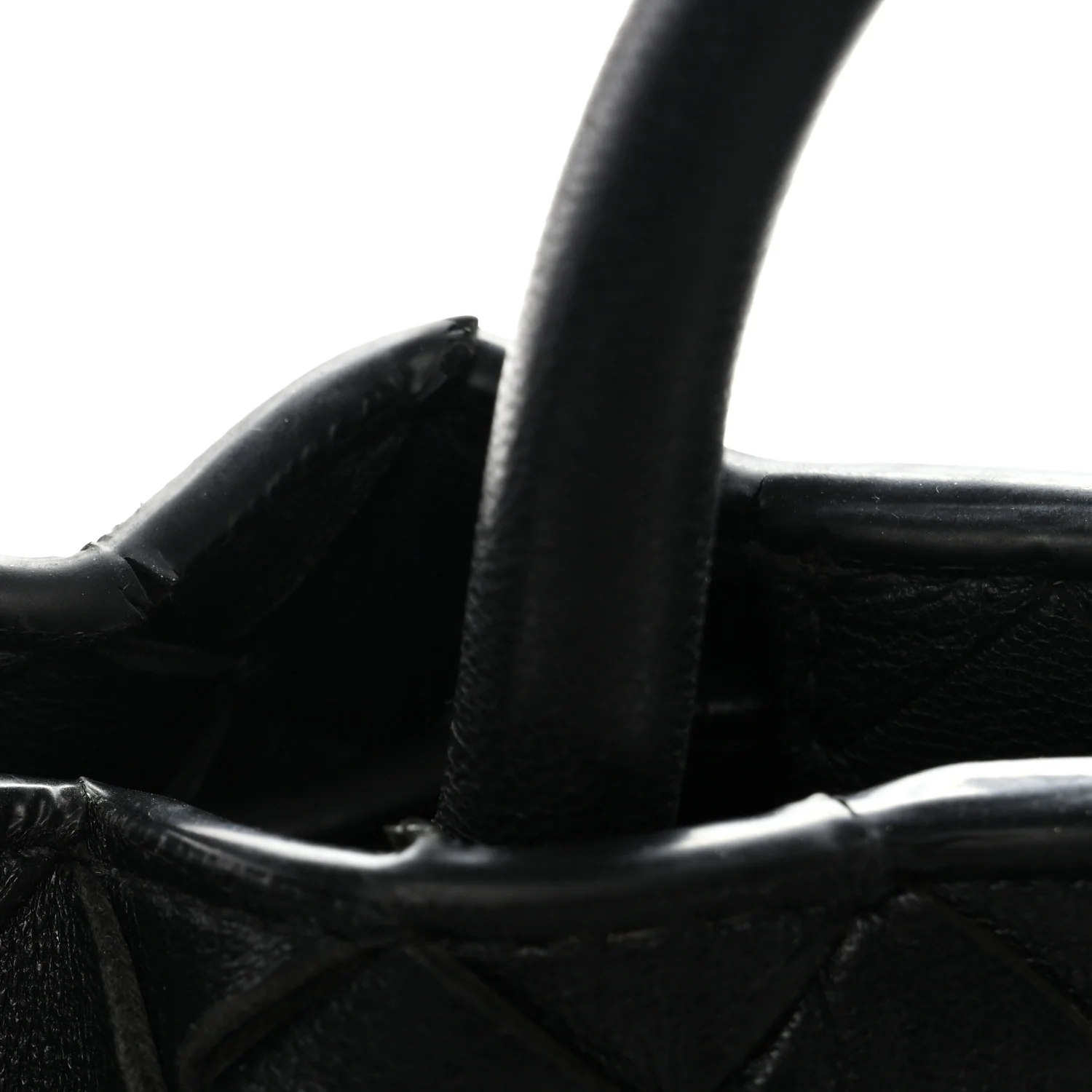 Nappa Intrecciato Small Andiamo Shoulder Bag Black - Image 14