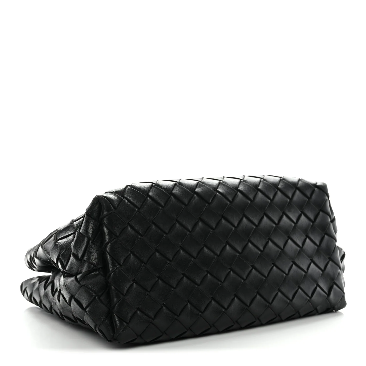 Nappa Intrecciato Small Andiamo Shoulder Bag Black - Image 4