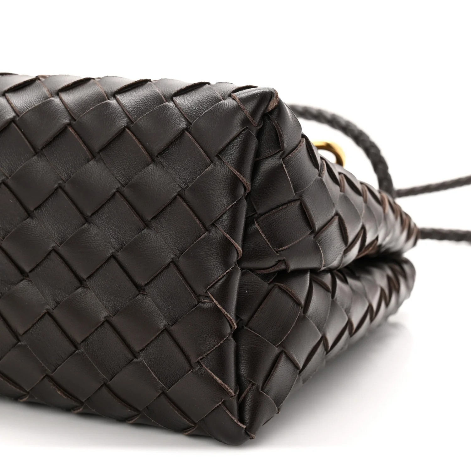 Nappa Intrecciato Small Andiamo Shoulder Bag Fondant - Image 10