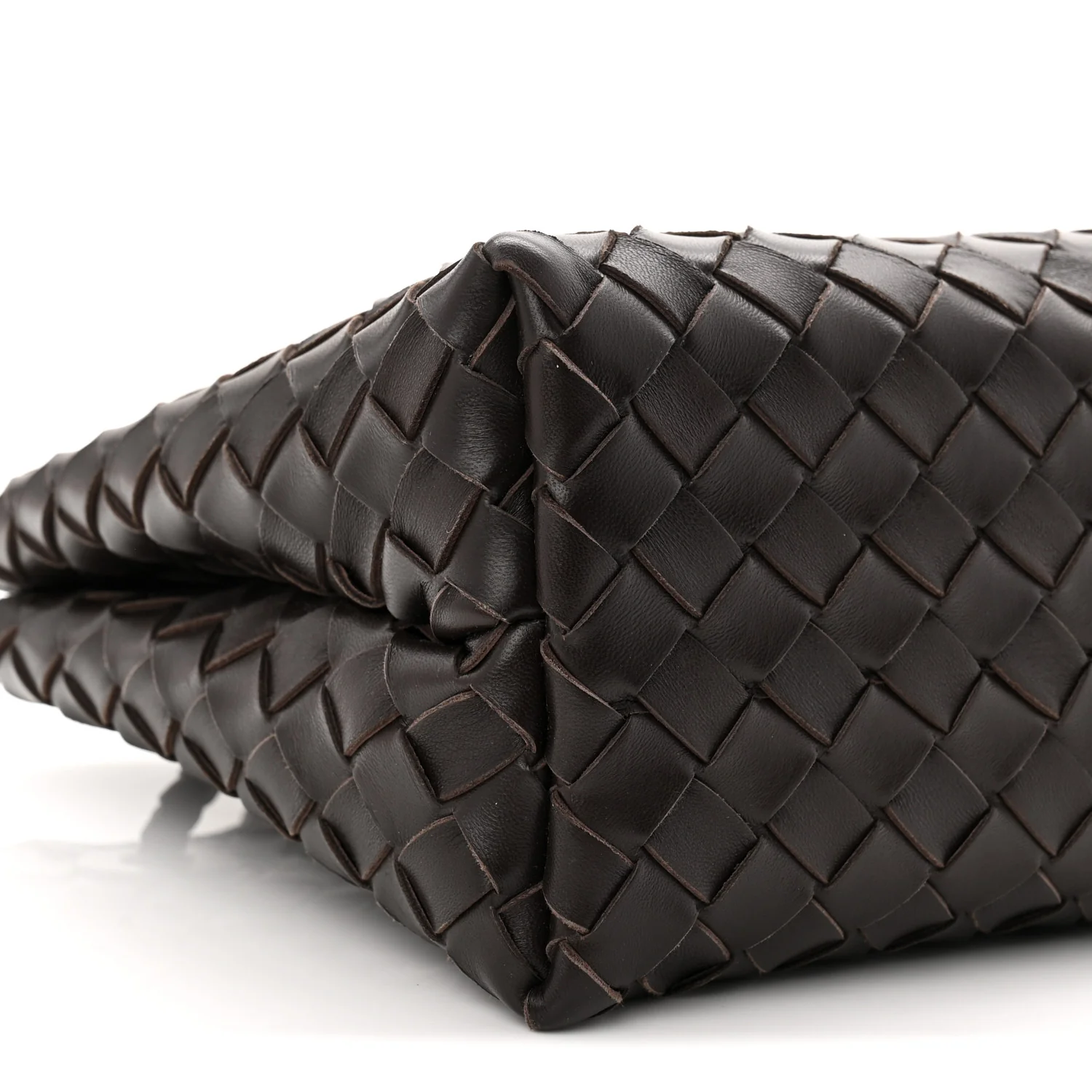 Nappa Intrecciato Small Andiamo Shoulder Bag Fondant - Image 9
