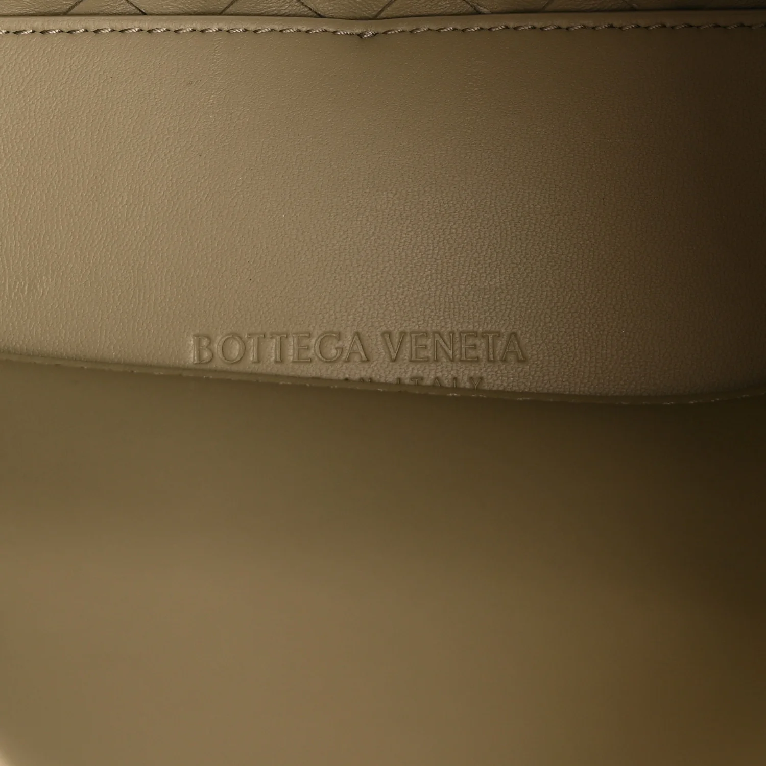 Nappa Intrecciato Small Andiamo Shoulder Bag Travertine - Image 5