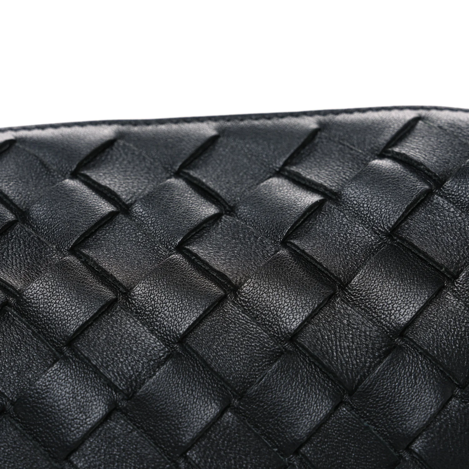 Nappa Intrecciato Small Loop Camera Bag Black - Image 7
