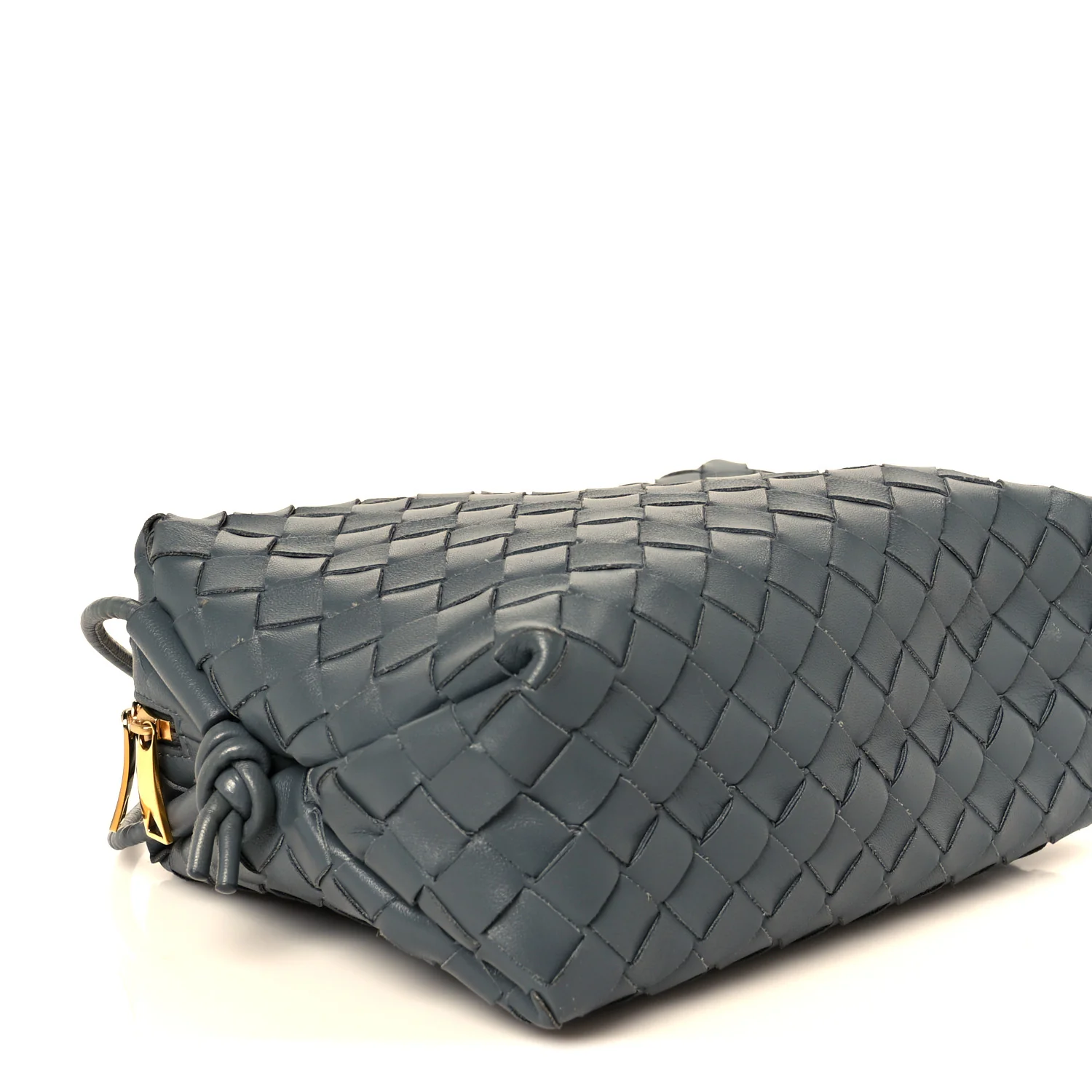 Nappa Intrecciato Small Loop Camera Bag Thunder - Image 4