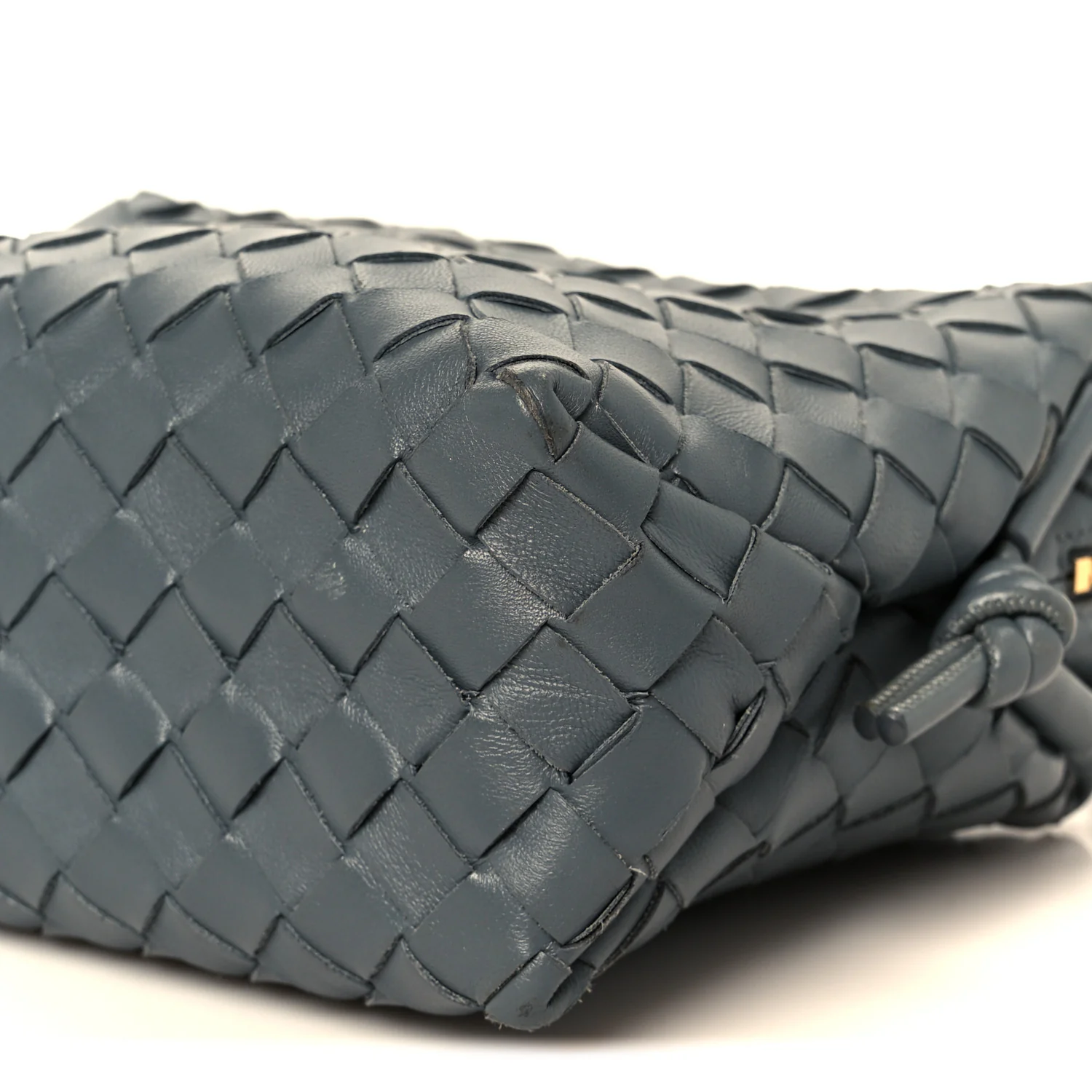 Nappa Intrecciato Small Loop Camera Bag Thunder - Image 9