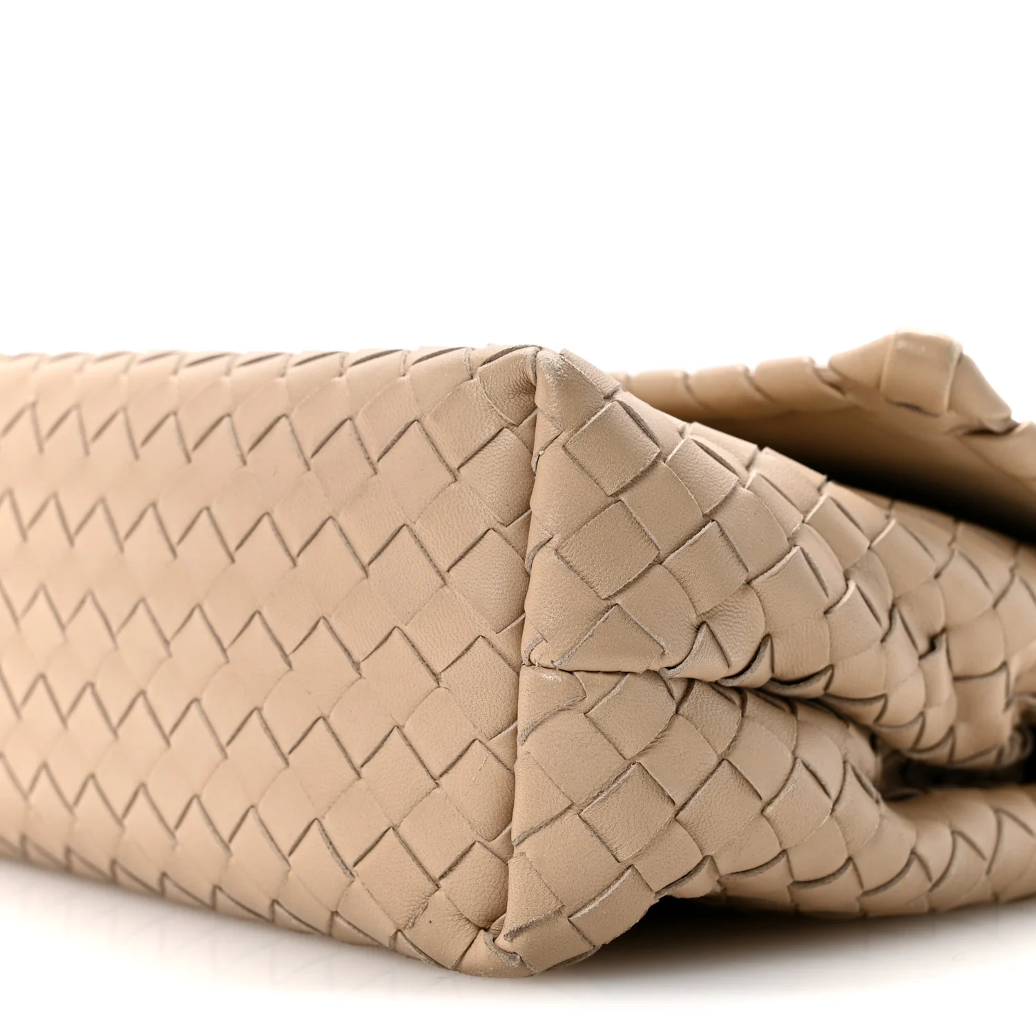 Nappa Intrecciato Small Olimpia Shoulder Bag Mink - Image 10