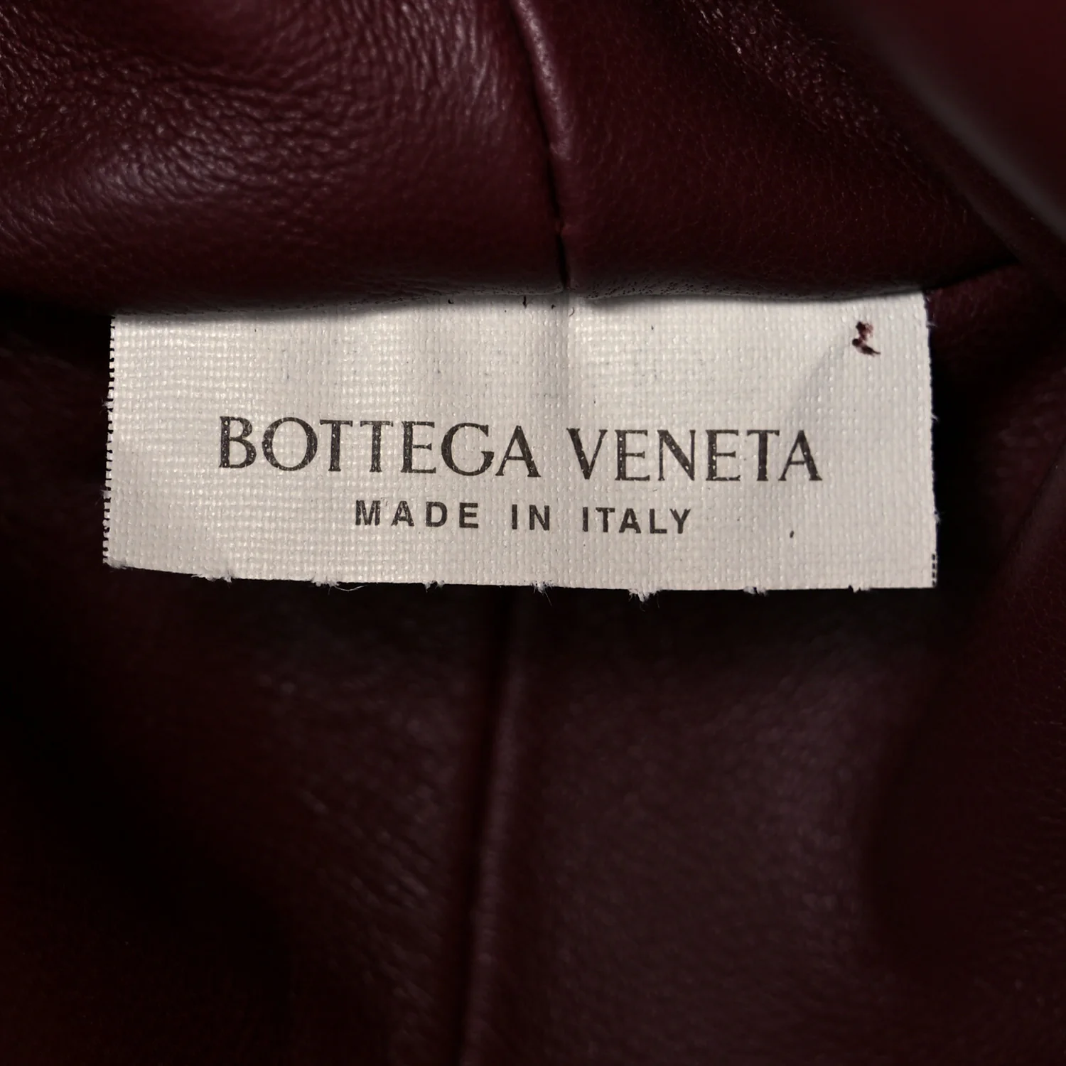 Nappa Intrecciato Small The Lauren 1980 Clutch With Chain Barolo - Image 7