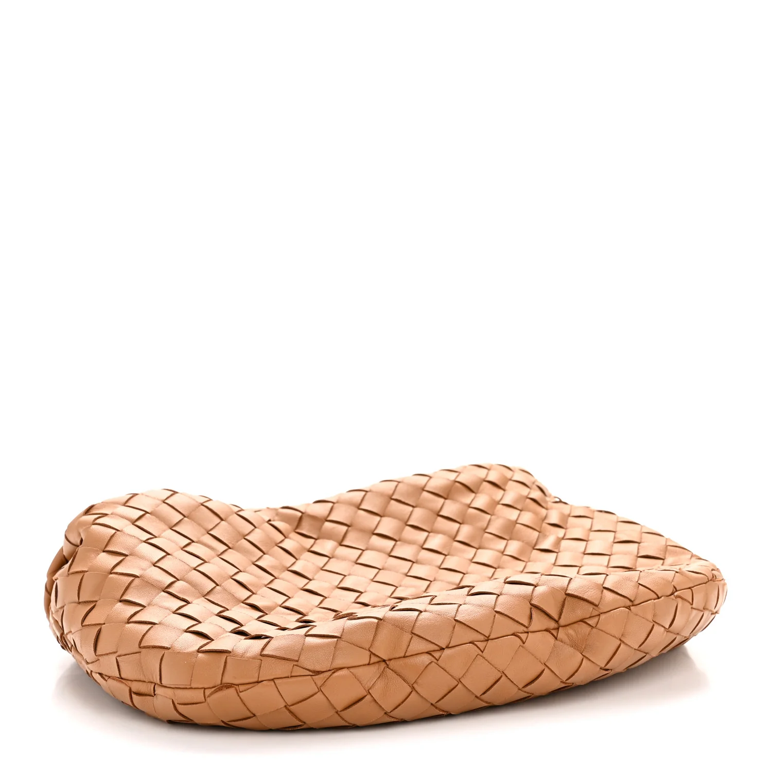 Nappa Intrecciato Teen Jodie Hobo Caramel - Image 4