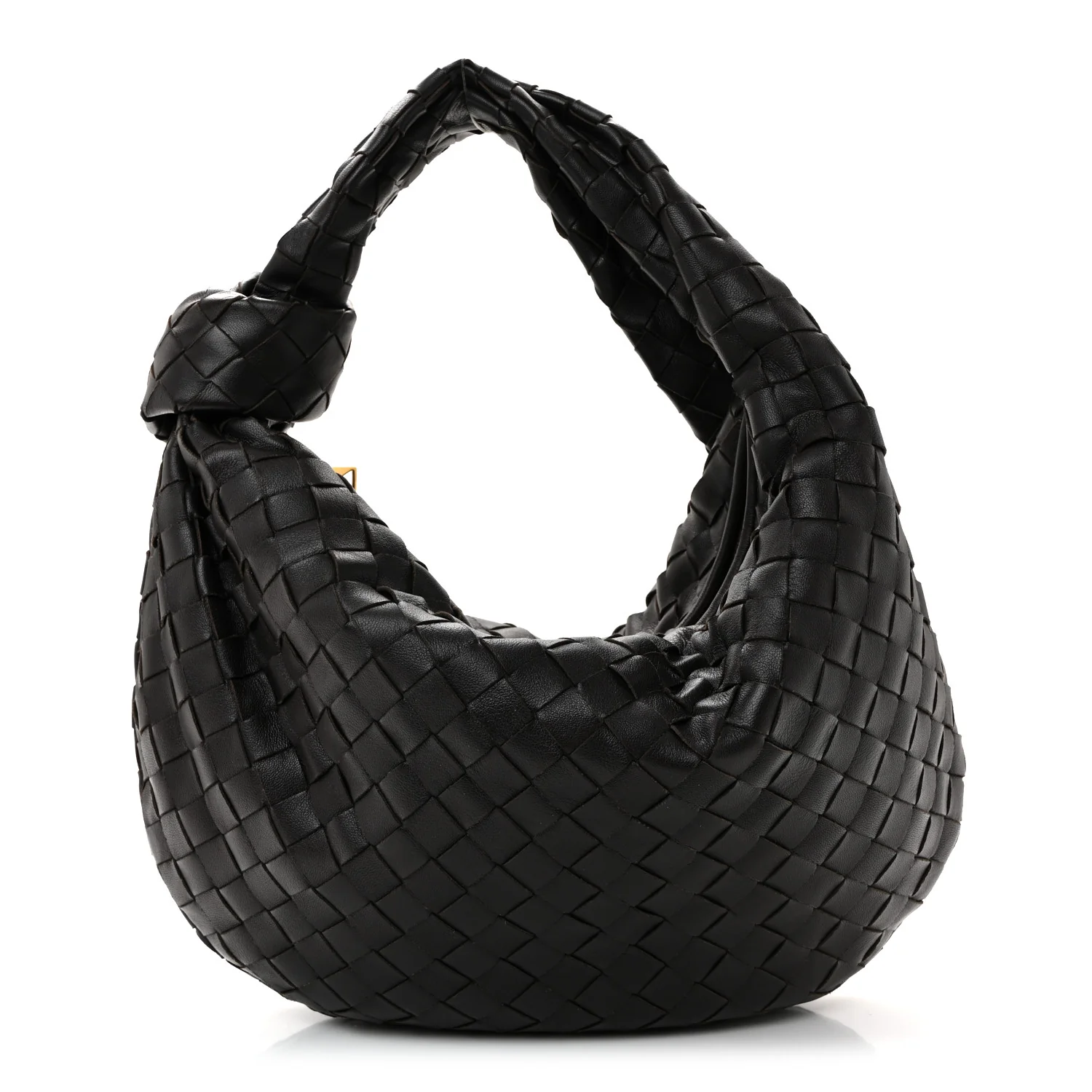 Nappa Intrecciato Teen Jodie Hobo Fondant