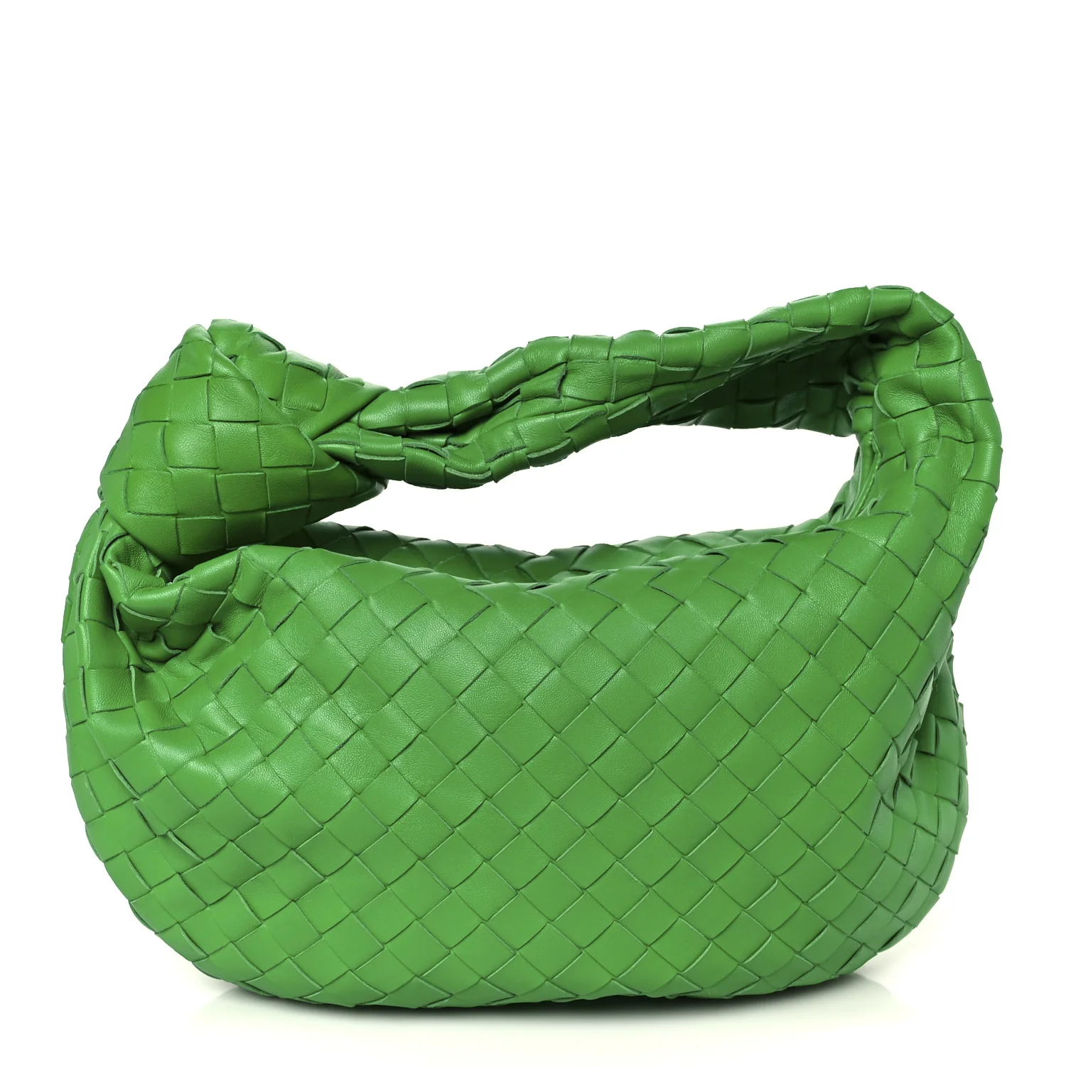 Nappa Intrecciato Teen Jodie Hobo Parakeet