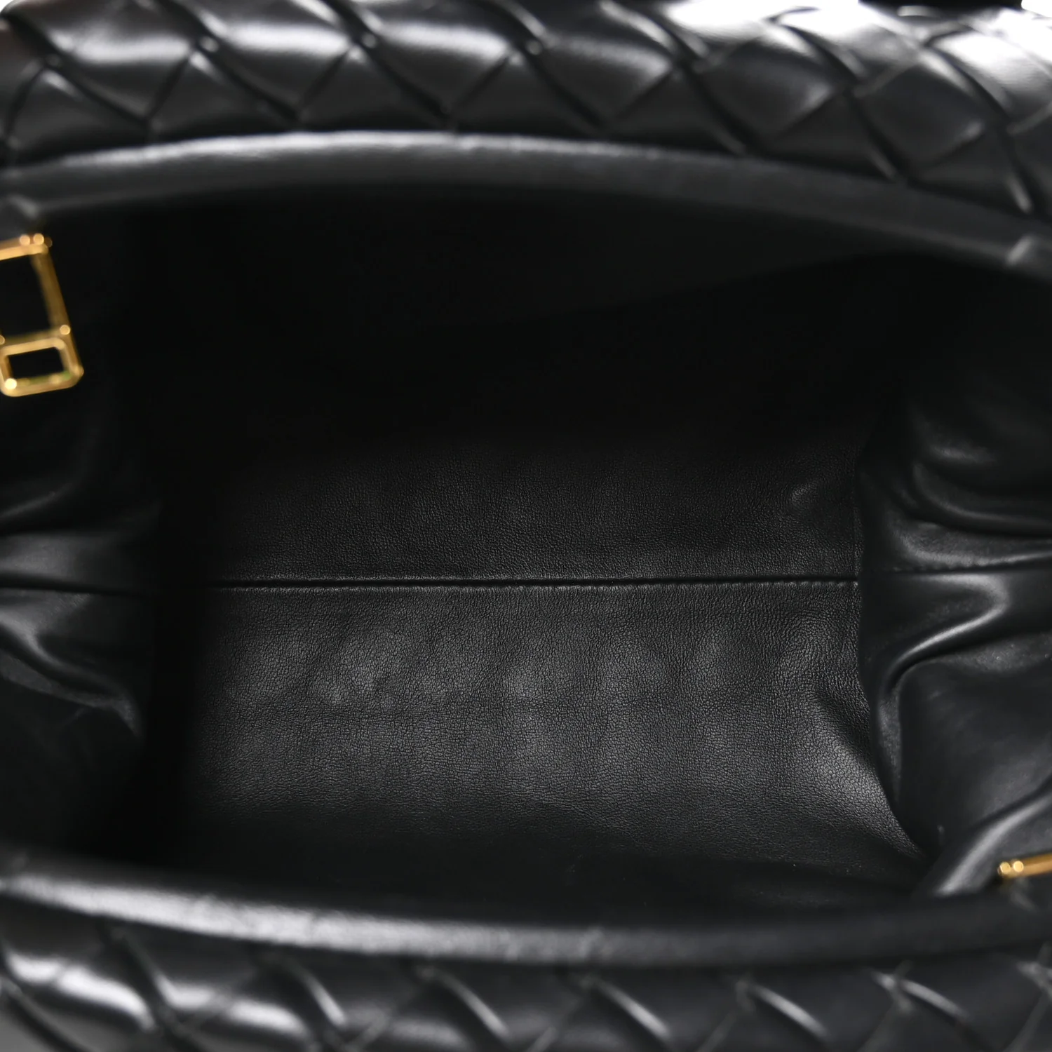 Nappa Intrecciato Teen The Lauren 1980 Bauletto Black - Image 5