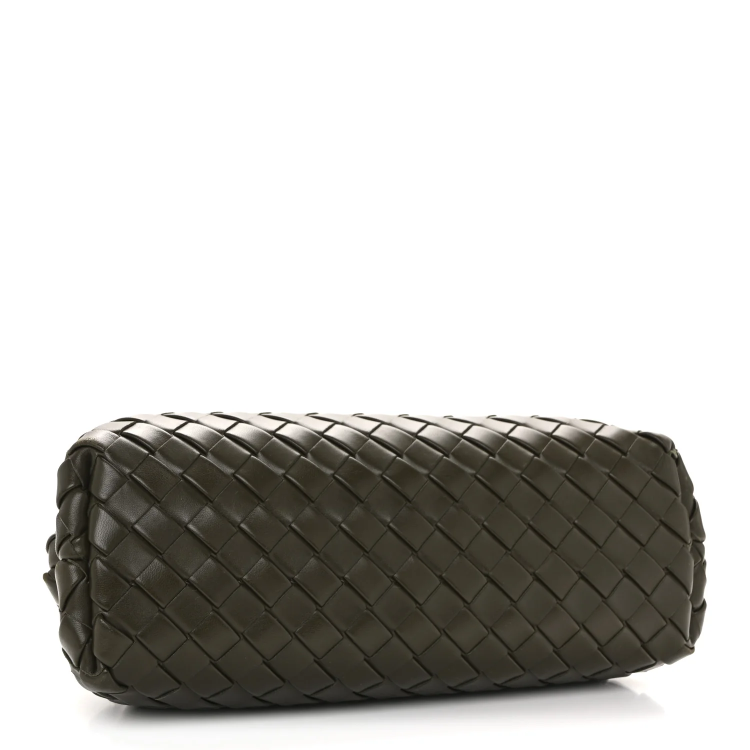 Nappa Intrecciato Teen The Lauren 1980 Clutch With Chain Khaki - Image 4