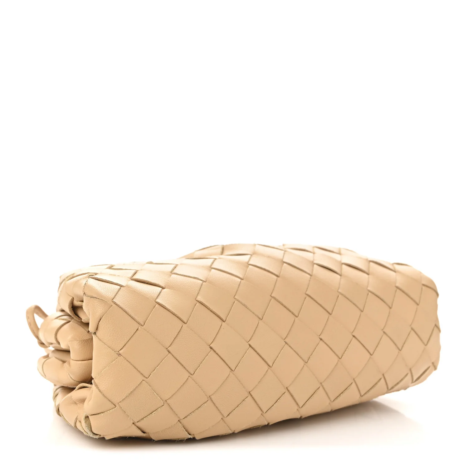 Nappa Intrecciato The Mini Pouch Almond - Image 4