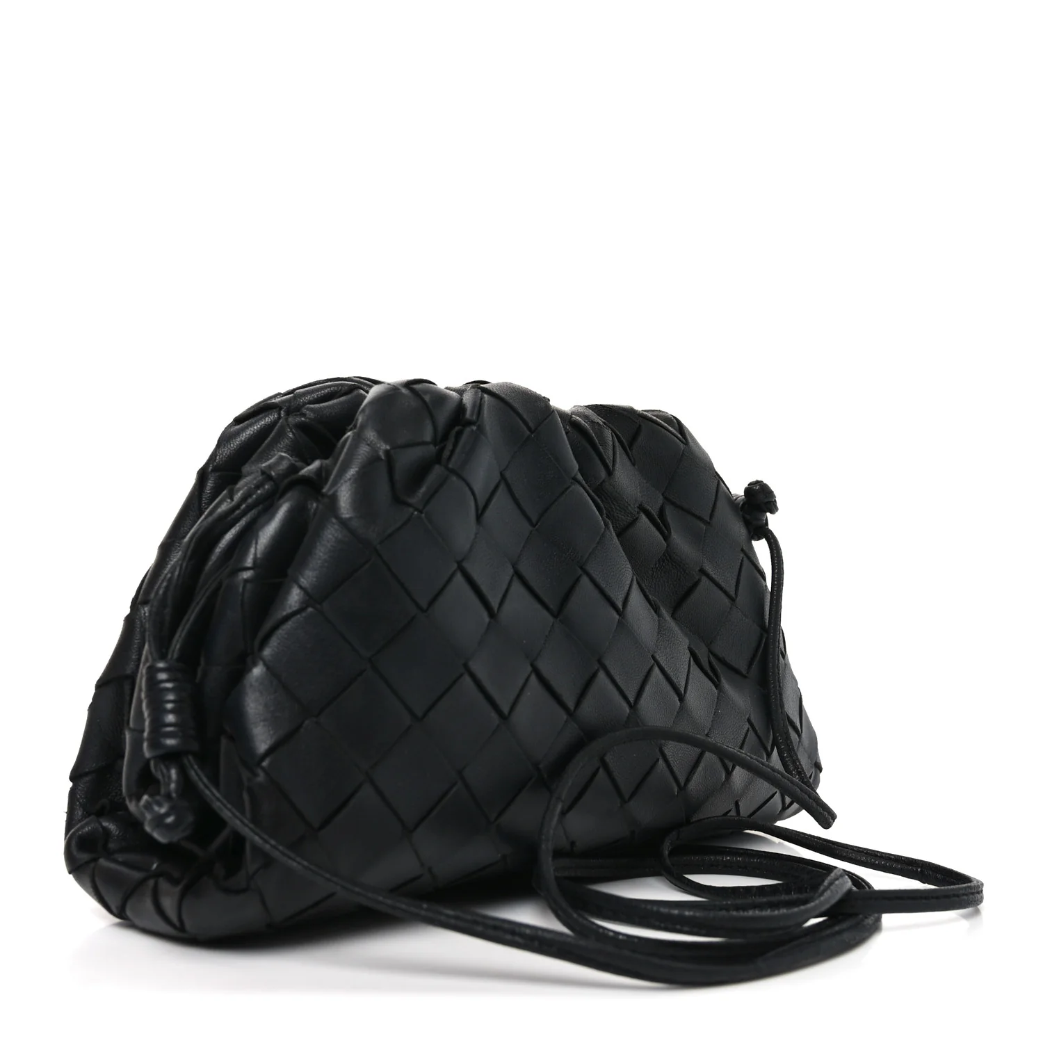 Nappa Intrecciato The Mini Pouch Black - Image 3