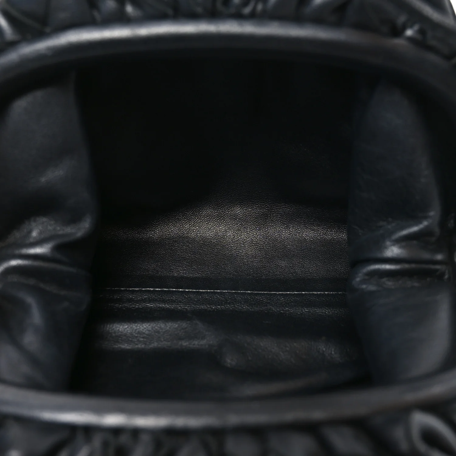 Nappa Intrecciato The Mini Pouch Black - Image 5