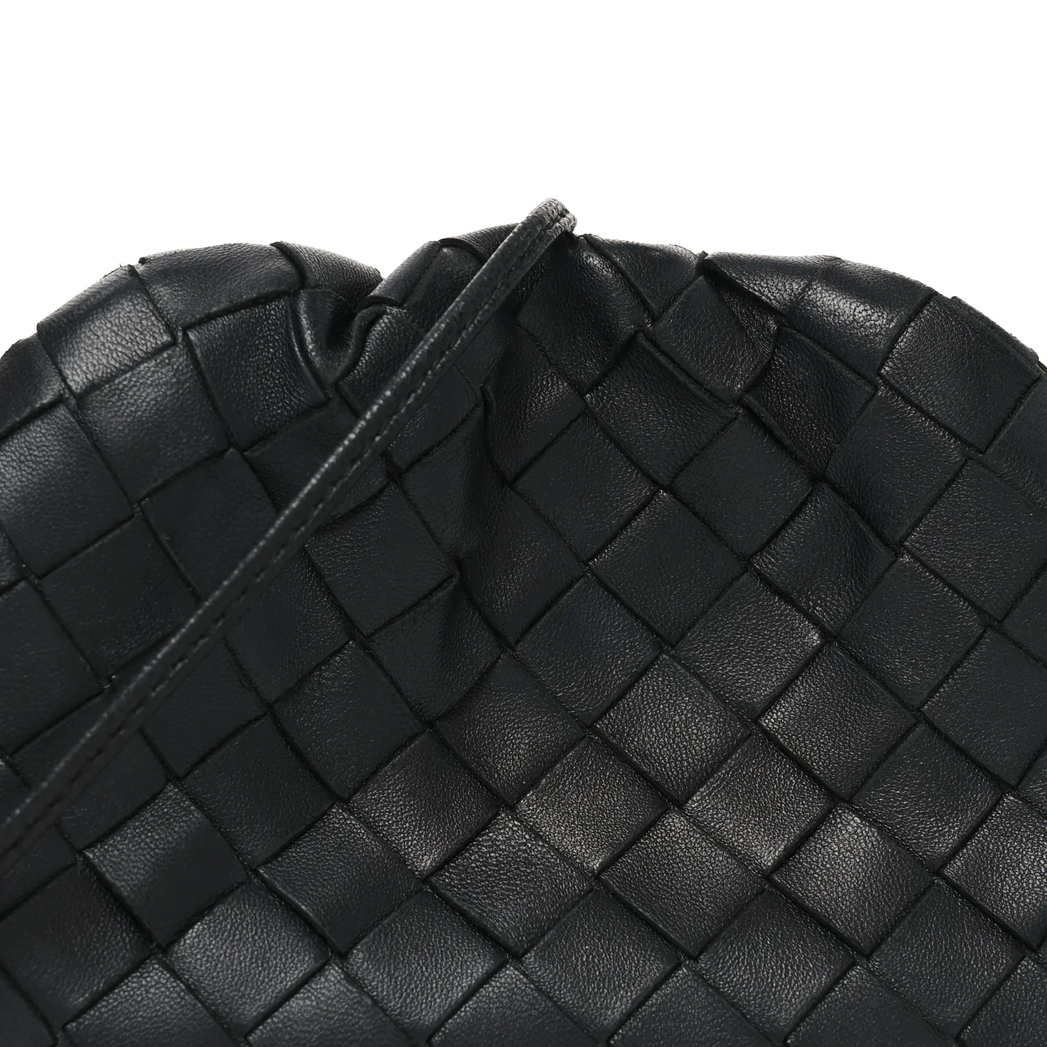 Nappa Intrecciato The Mini Pouch Black - Image 9