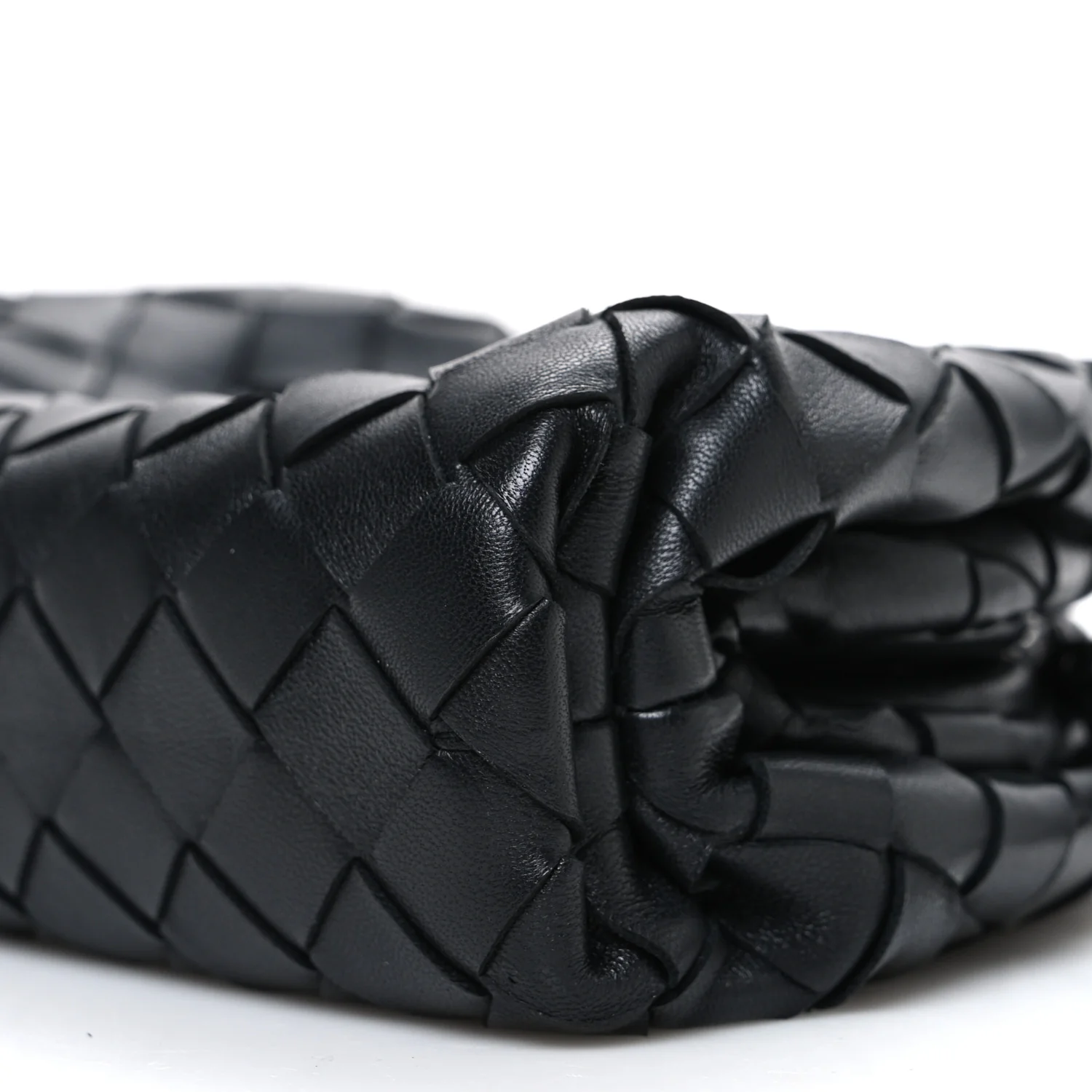 Nappa Intrecciato The Mini Pouch Black - Image 11
