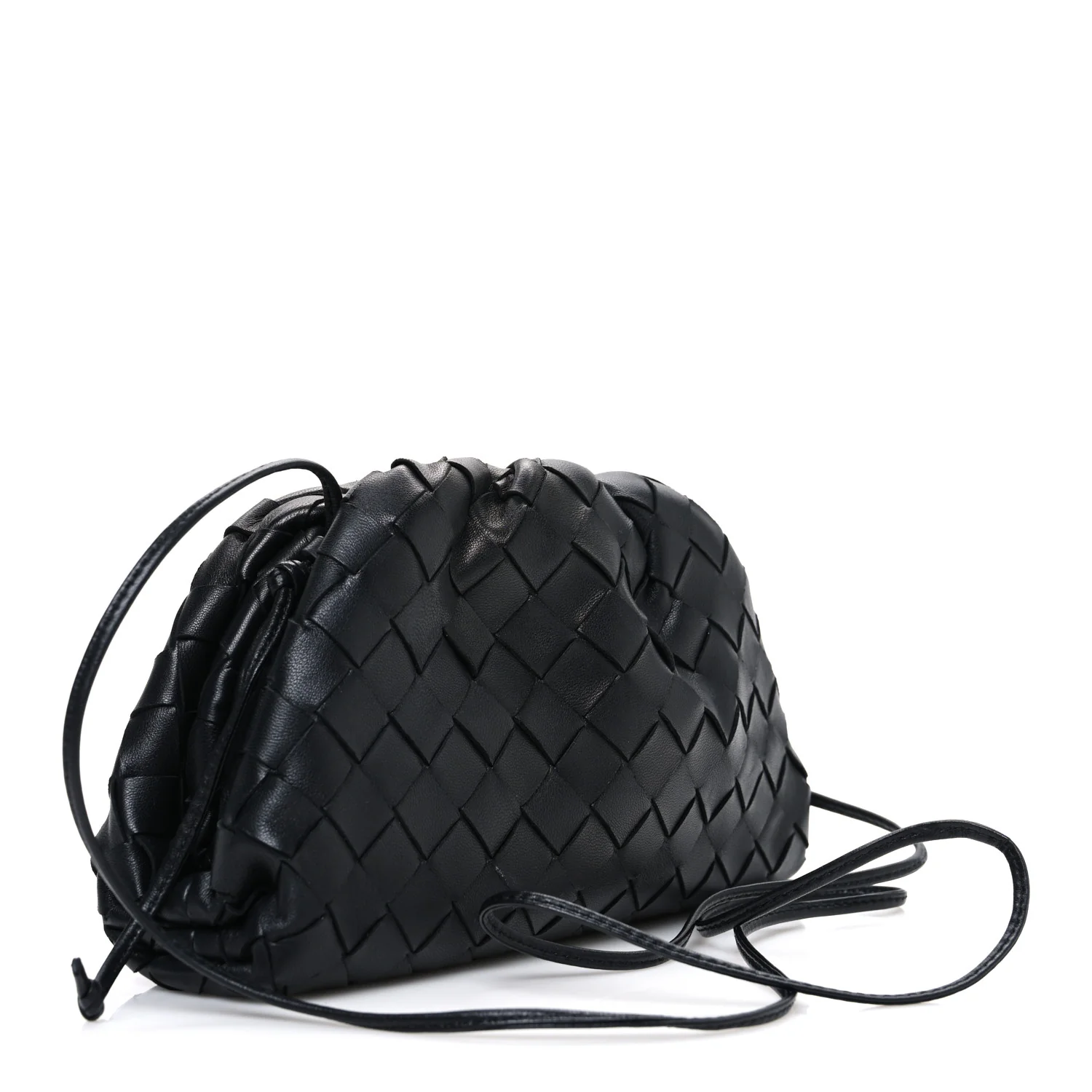 Nappa Intrecciato The Mini Pouch Black - Image 3