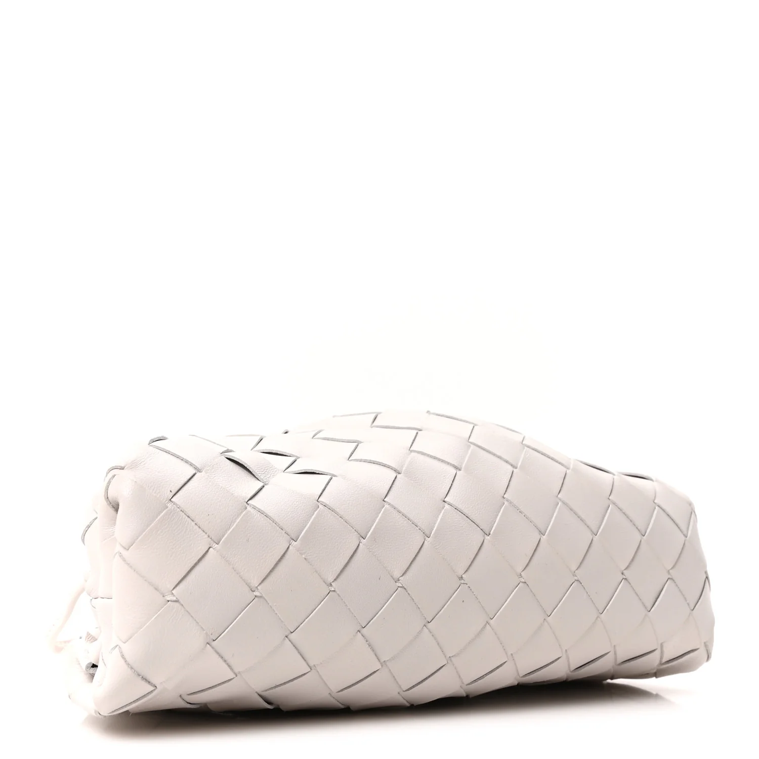 Nappa Intrecciato The Mini Pouch Chalk - Image 4