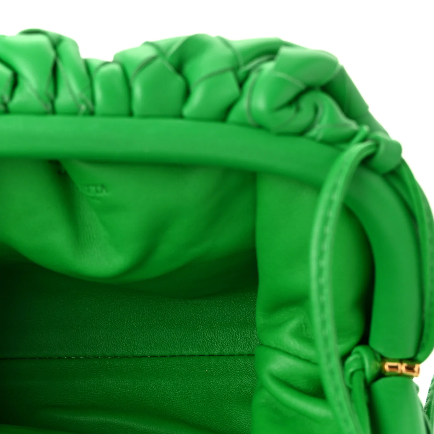Nappa Intrecciato The Mini Pouch Clutch Parakeet - Image 5