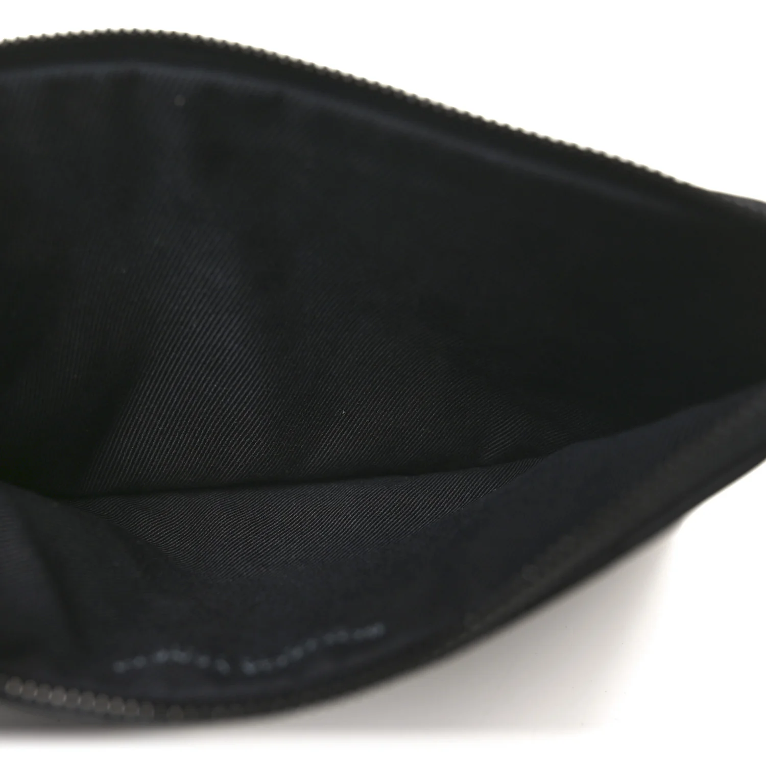Nappa Intrecciato Wristlet Zip Wallet Black - Image 5