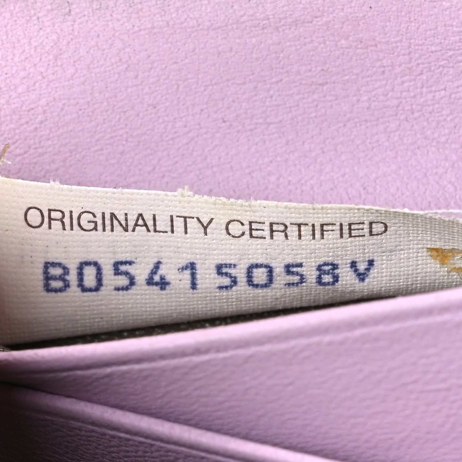 Nappa Intrecciato Zip Around Wallet Lilac - Image 7