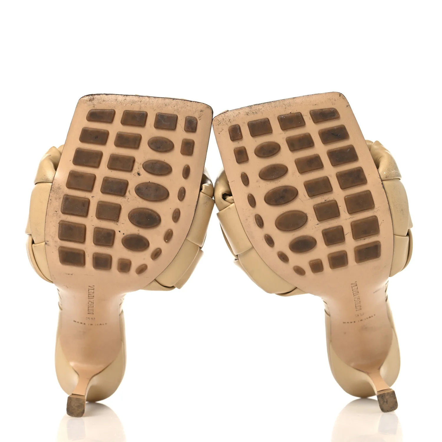 Nappa Maxi Intrecciato Lido Mule Sandals 39 Bandage - Image 6