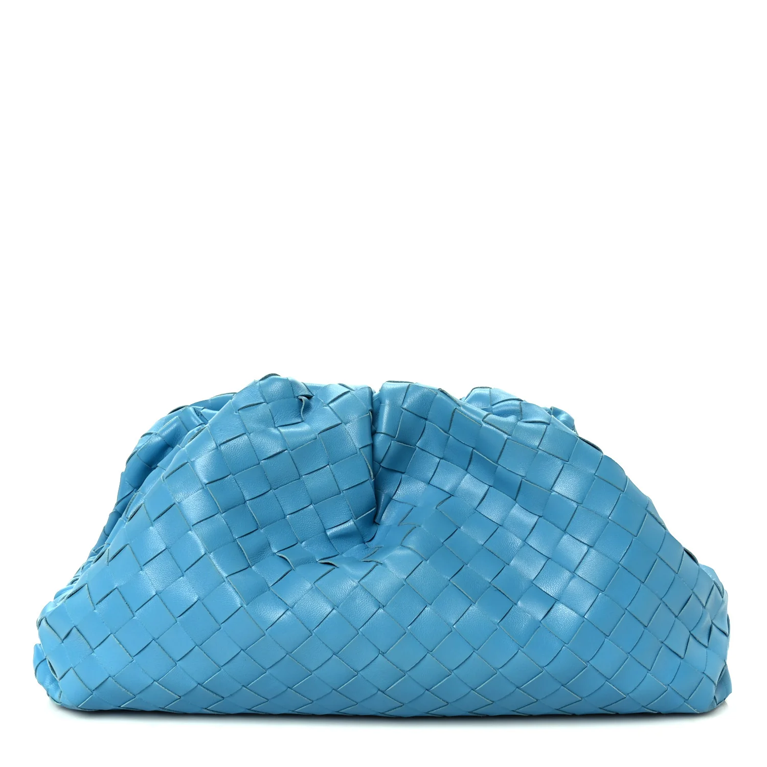 Nappa Maxi Intrecciato The Pouch Oversized Clutch Swimming Pool