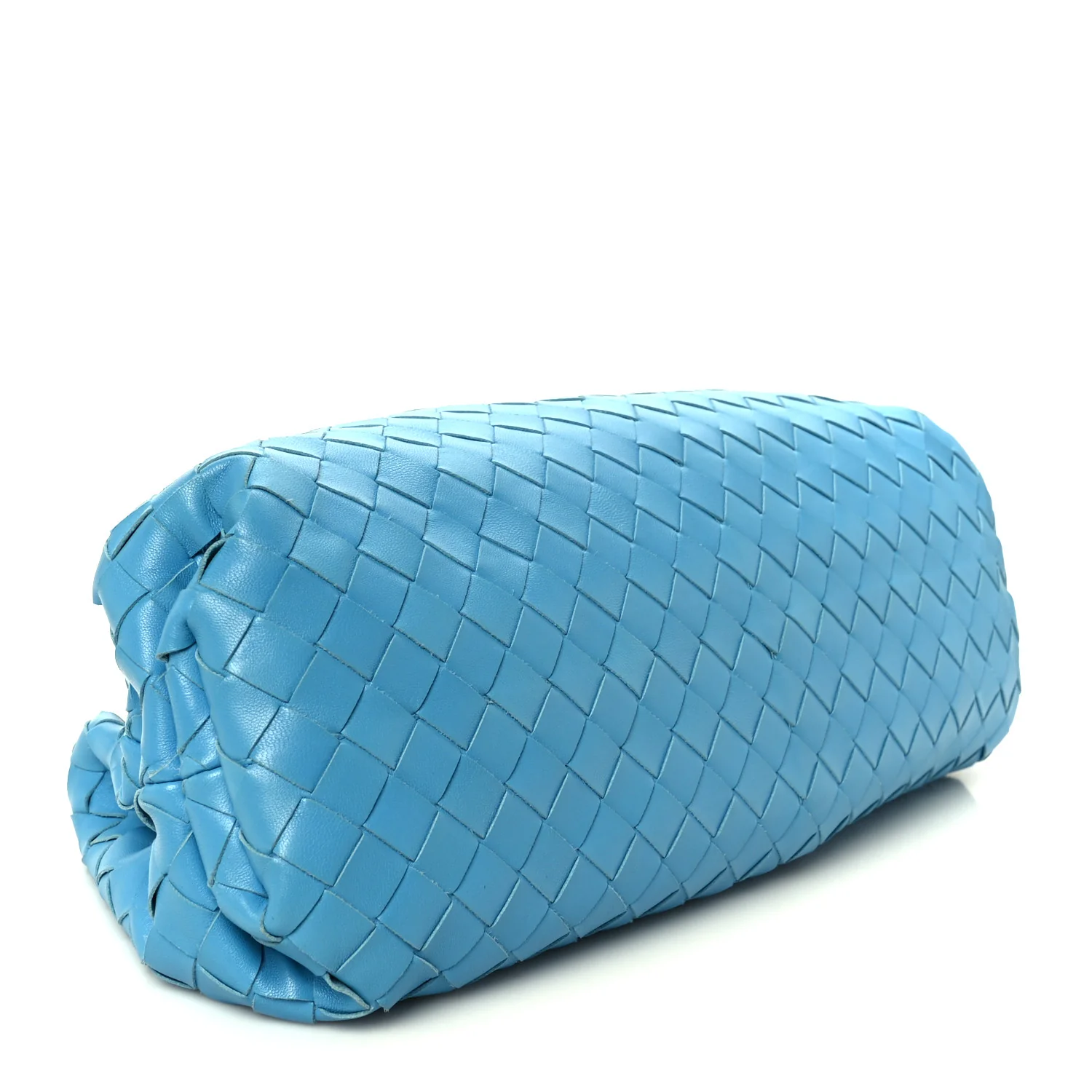 Nappa Maxi Intrecciato The Pouch Oversized Clutch Swimming Pool - Image 4