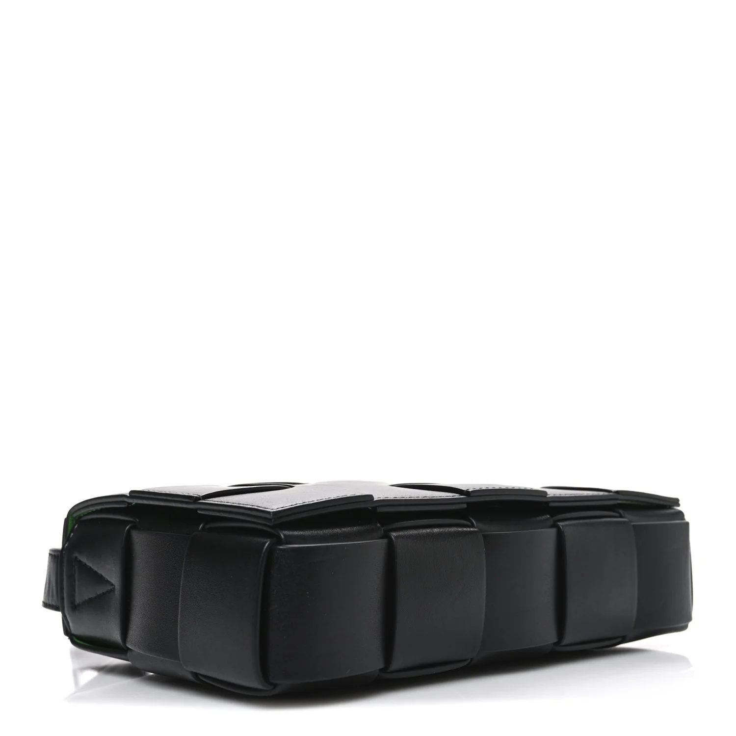 Nappa Maxi Intreccio Cassette Bag Black Avocado - Image 4