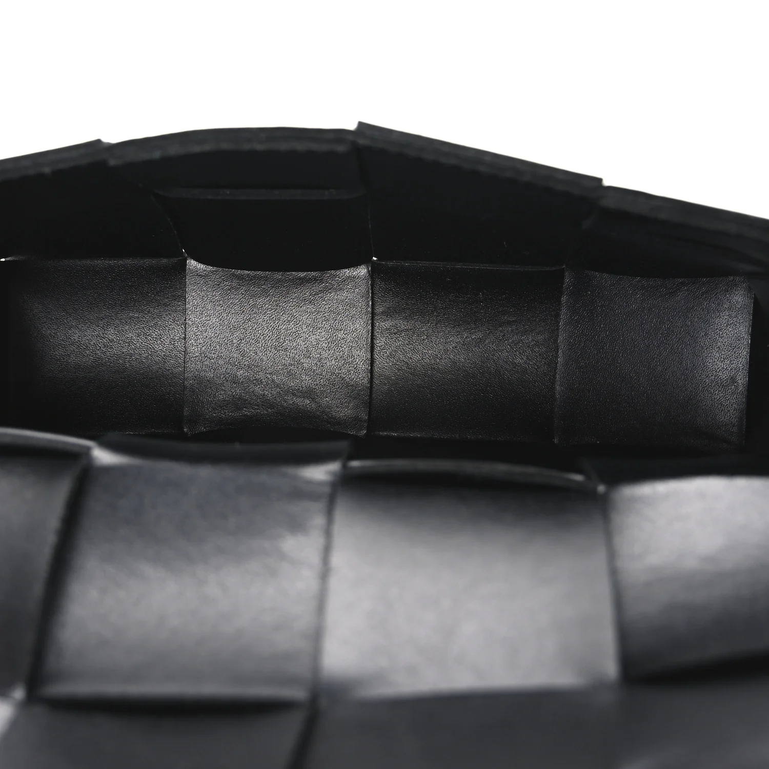 Nappa Maxi Intreccio The Belt Cassette Bag Black - Image 5