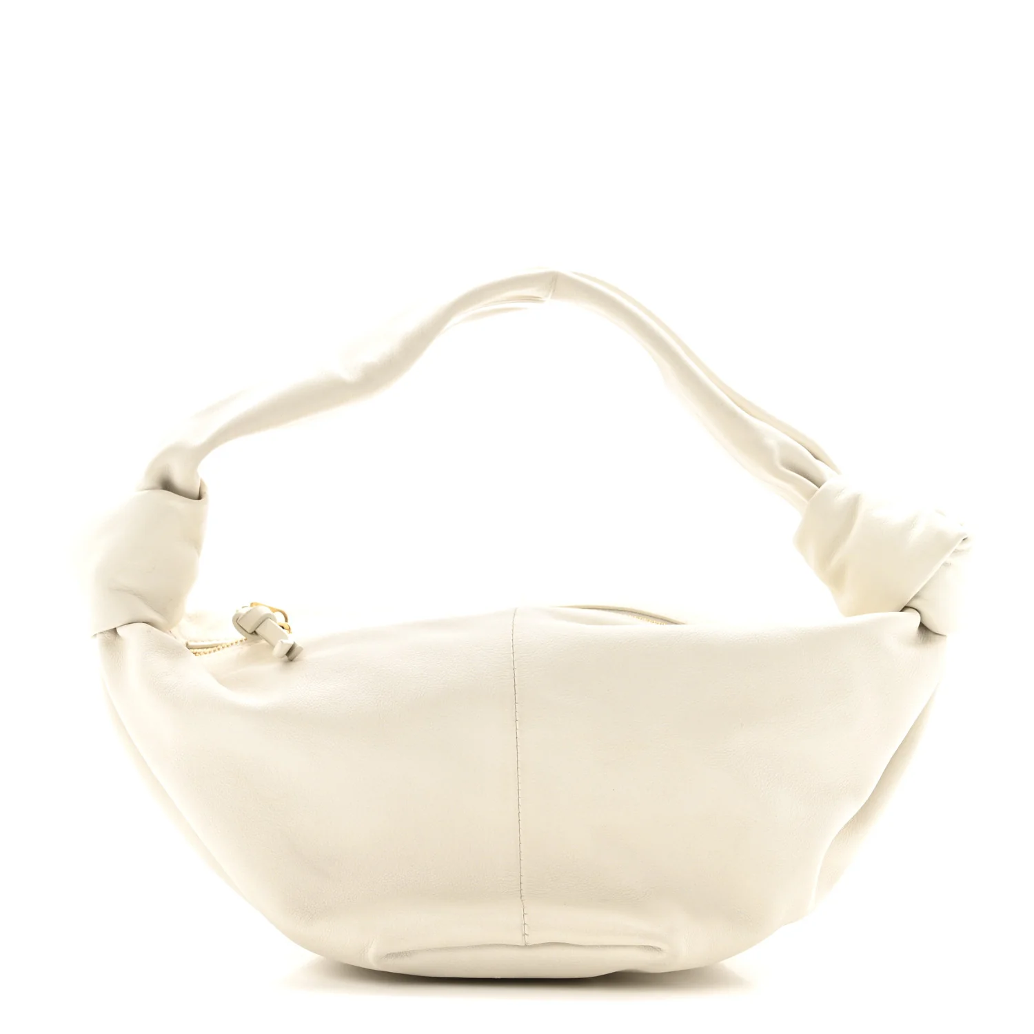 Nappa Mini Double Knot Bag White