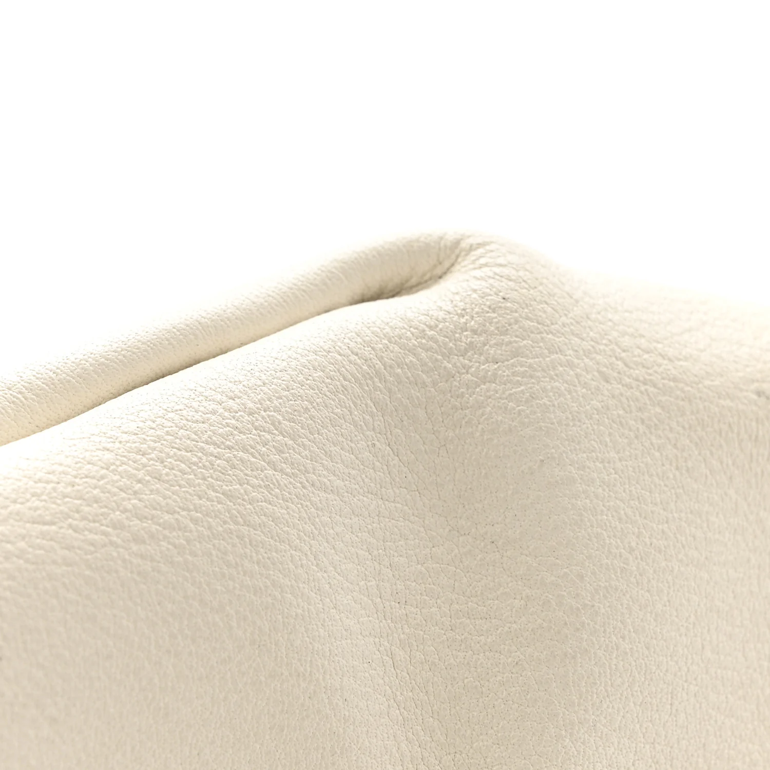 Nappa Mini Double Knot Bag White - Image 11