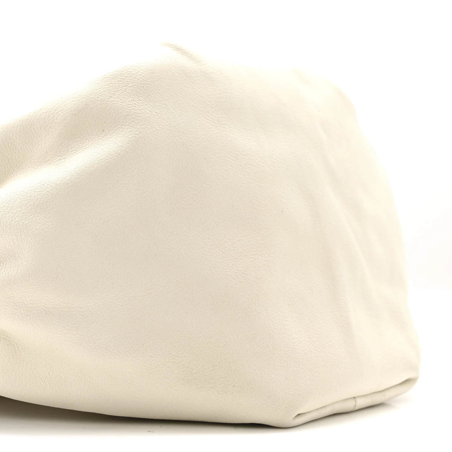 Nappa Mini Double Knot Bag White - Image 9