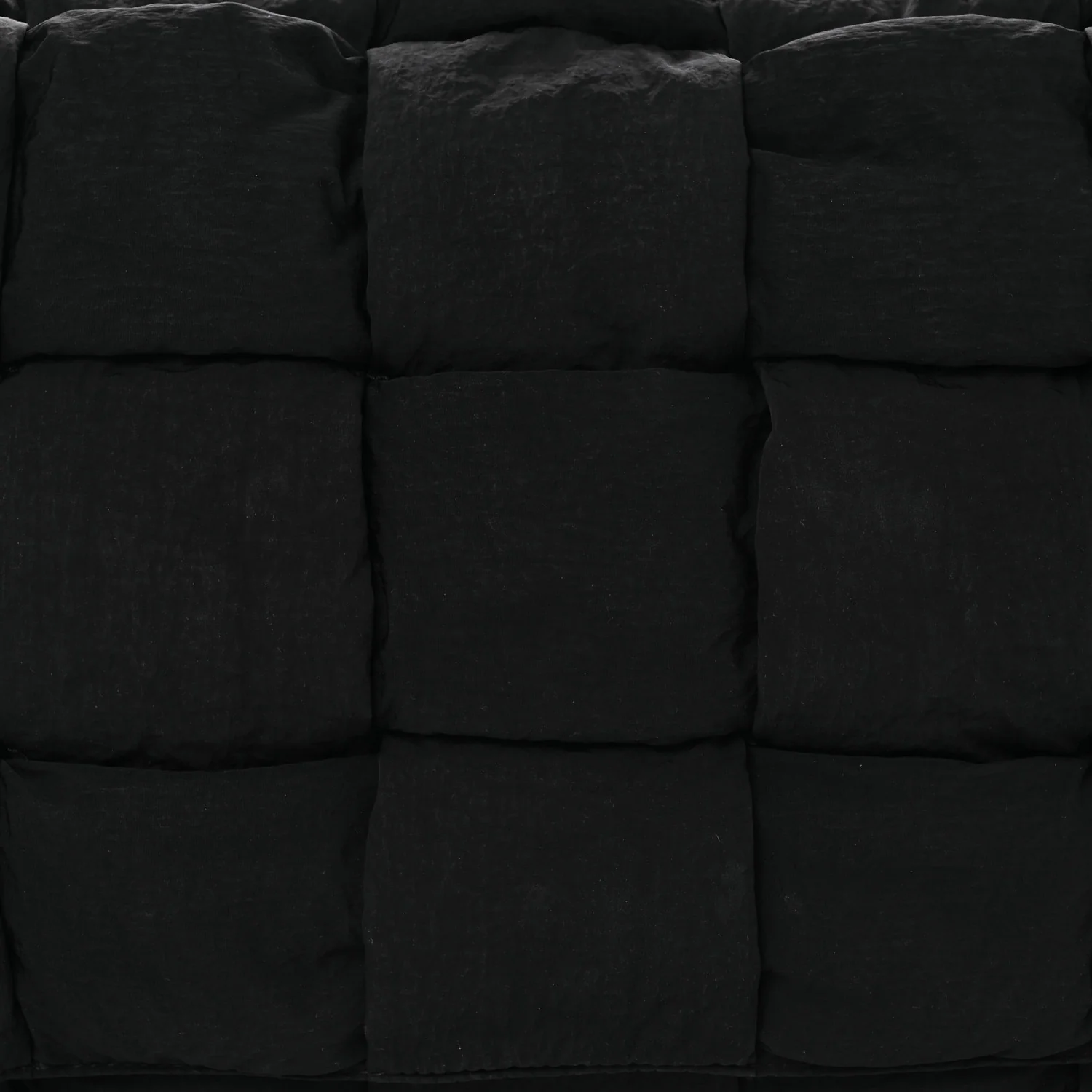 Nylon Intrecciato Padded Tech Maxi Cassette Bag Black - Image 8