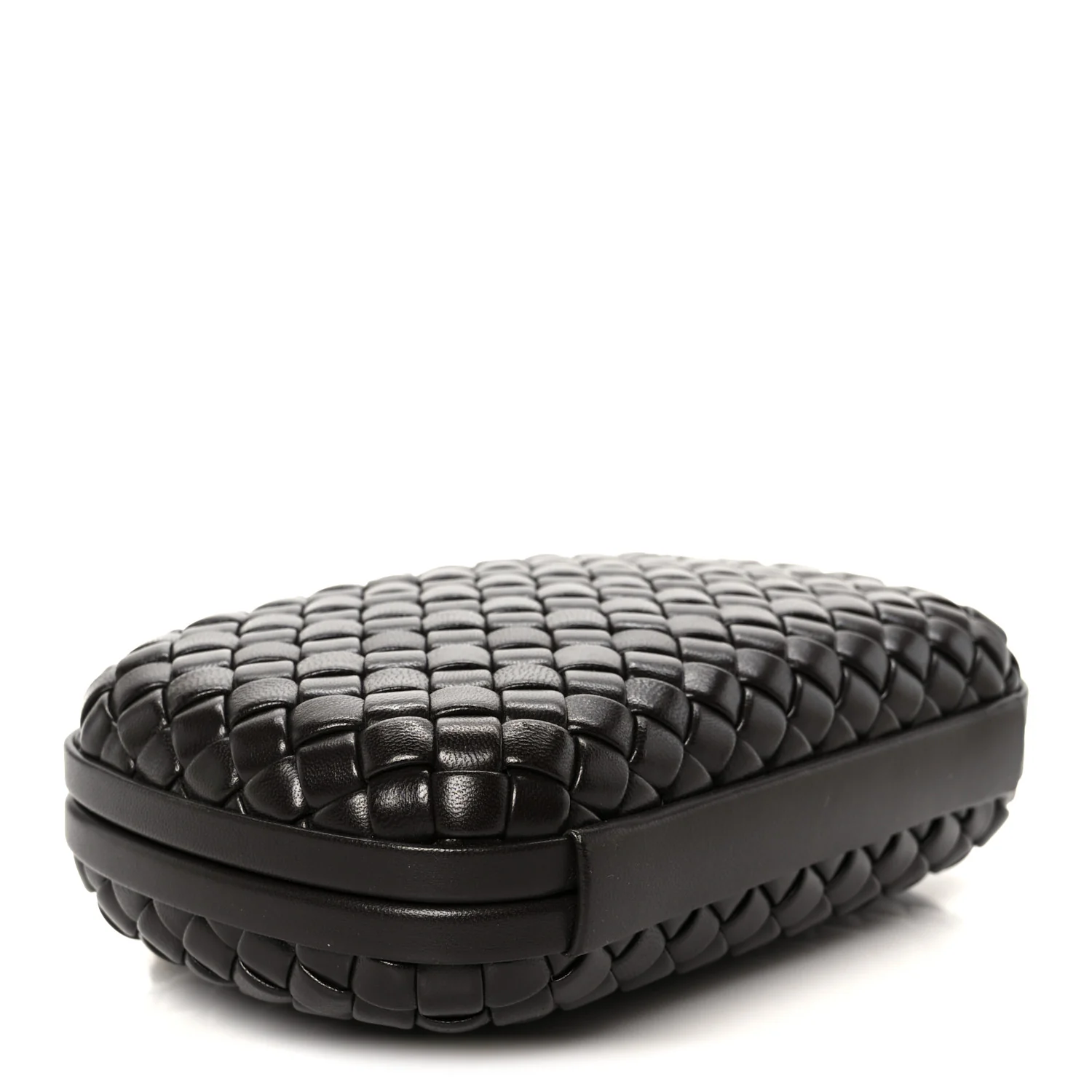 Padded Nappa Intrecciato Knot Chain Ebene - Image 4