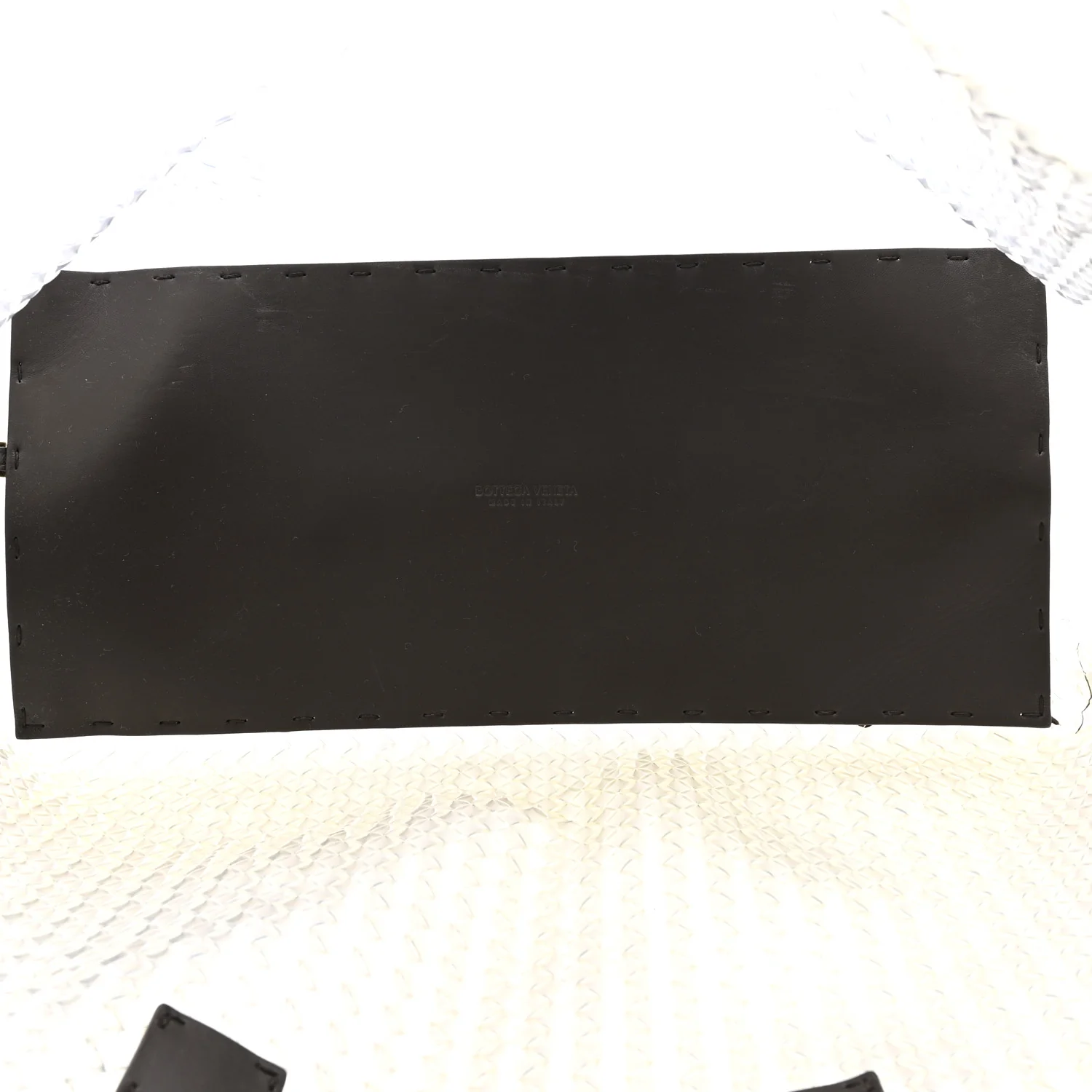 PVC Nappa Intrecciato Large Cabat Transparent Fondente - Image 6